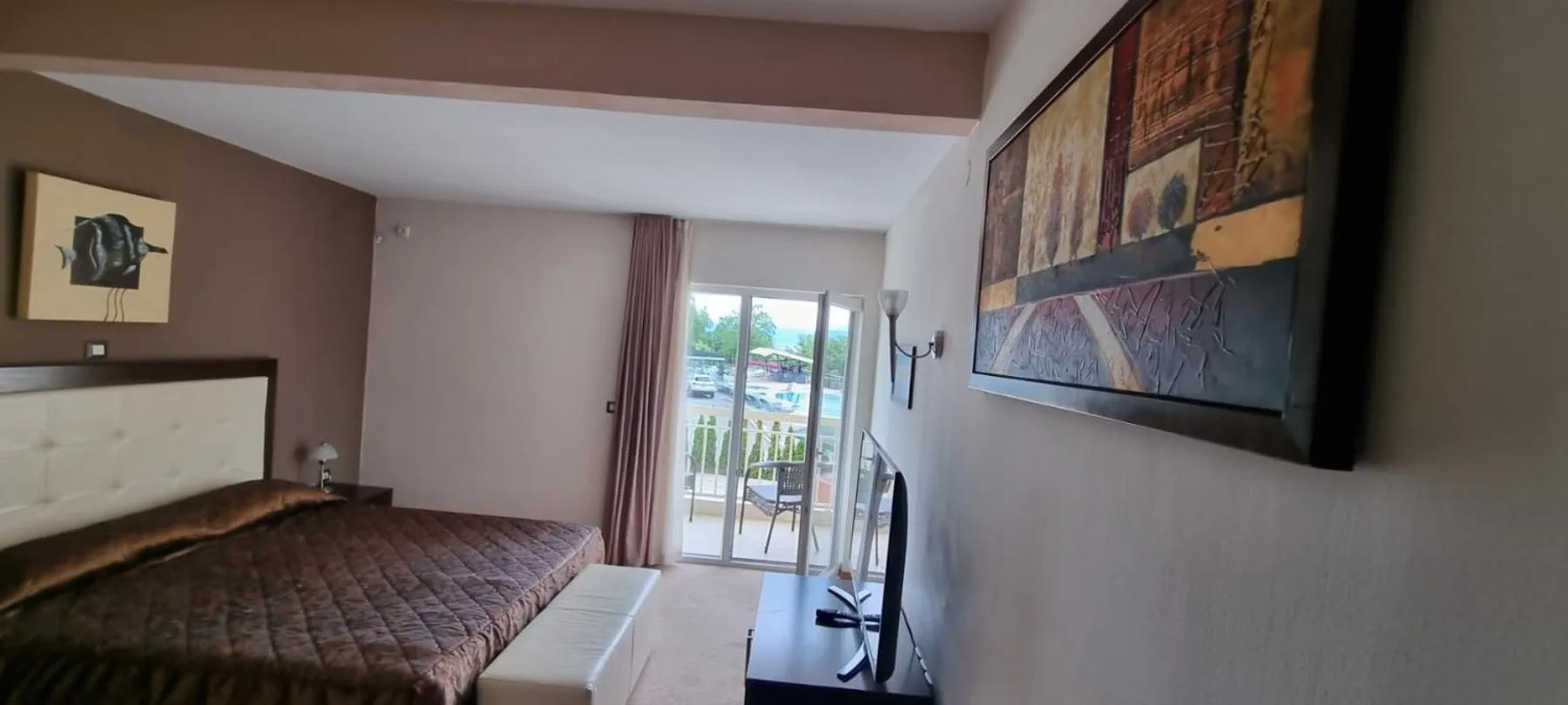 Bed in Hotel Bluebell