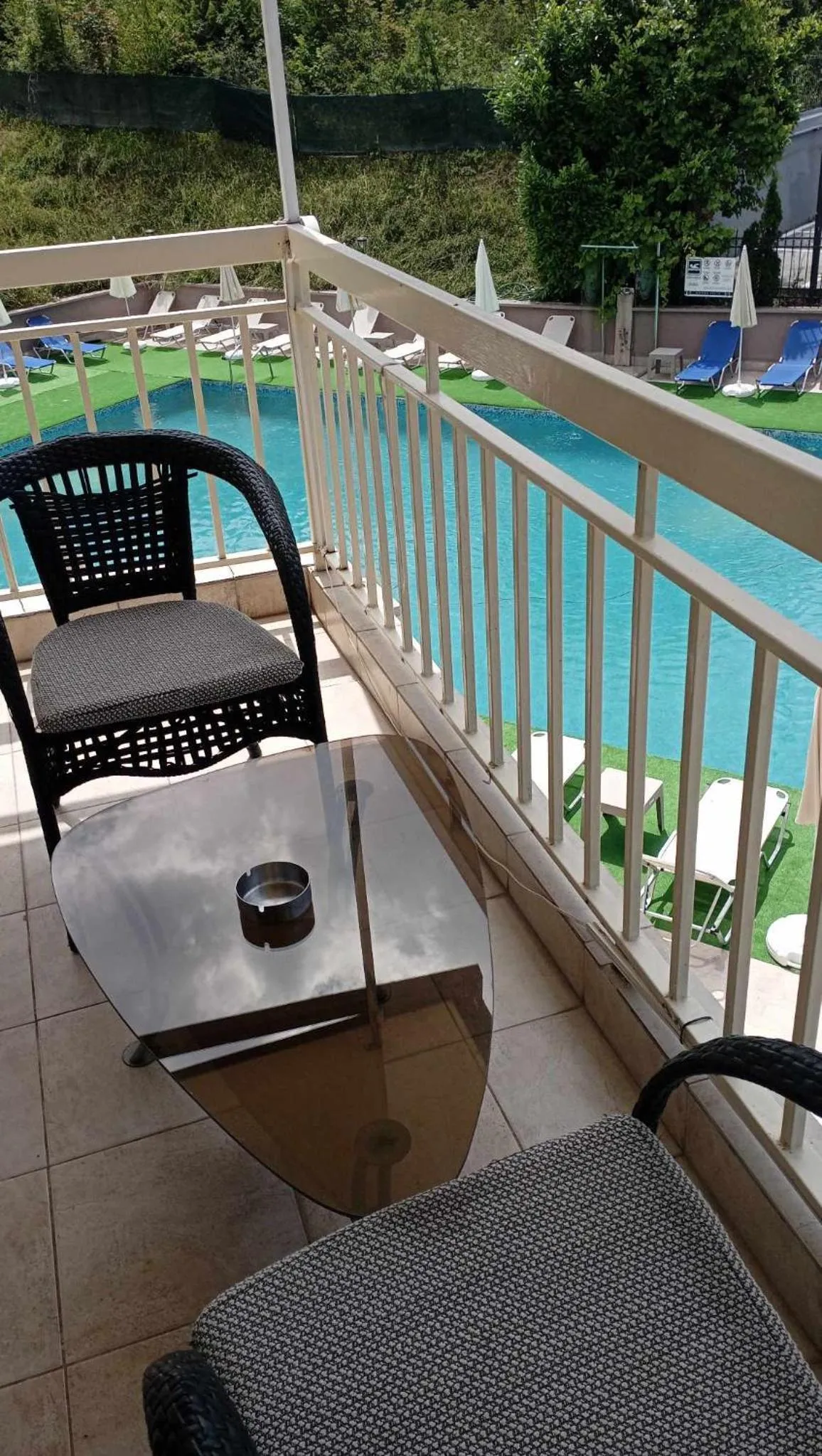 Balcony/Terrace in Hotel Bluebell