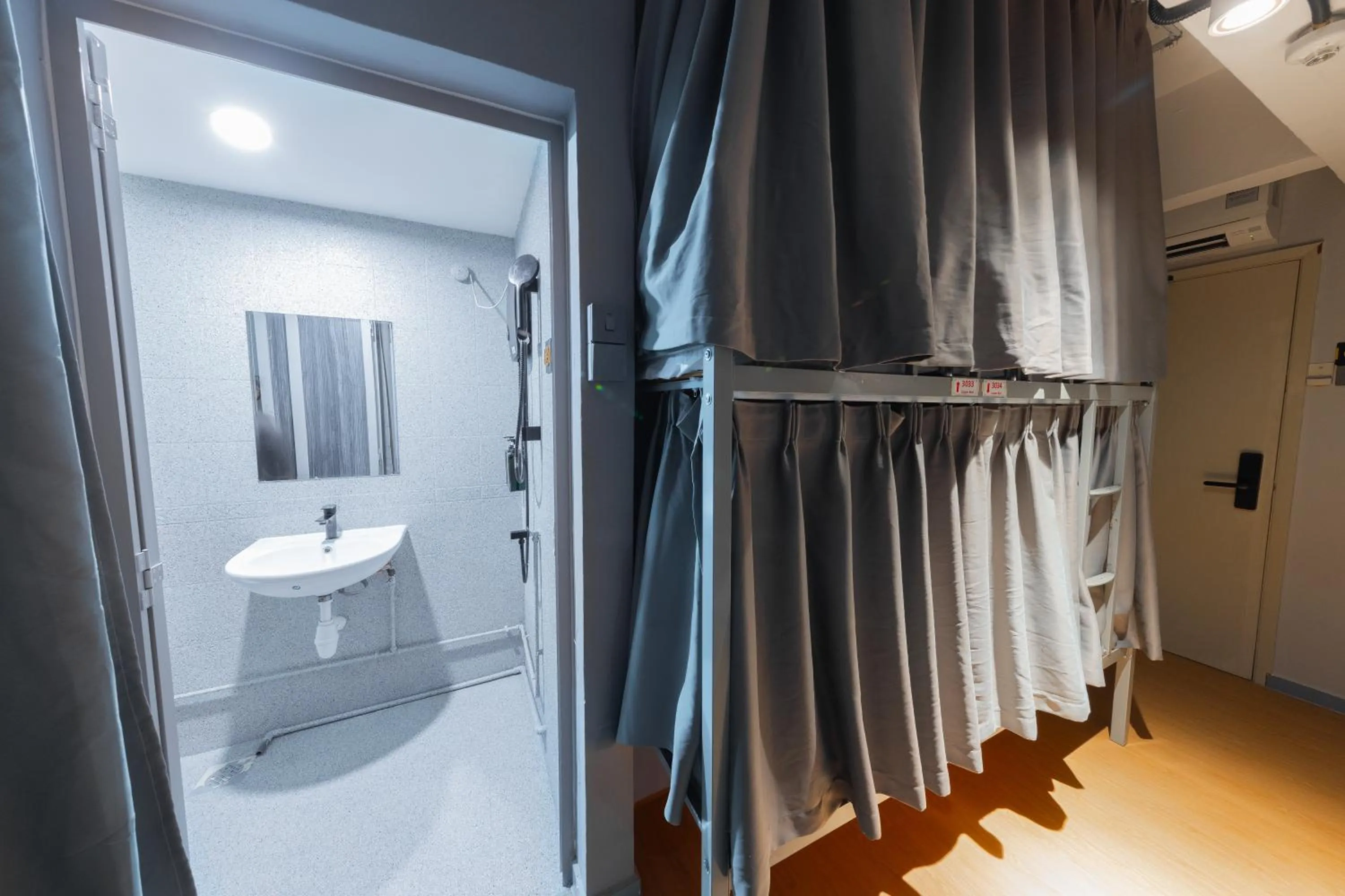 Bed in D'Nova Hotel Kallang