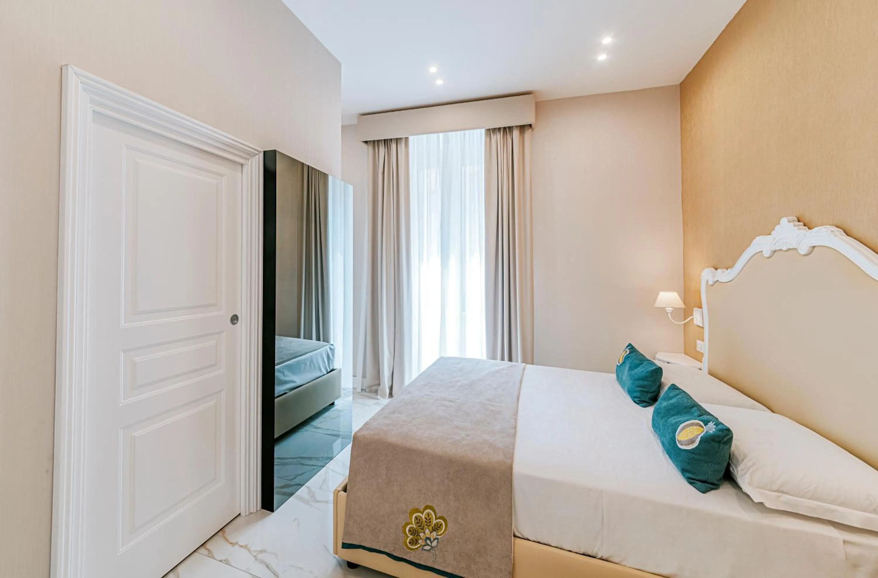 Bed in Gentile Suite & Spa Vomero