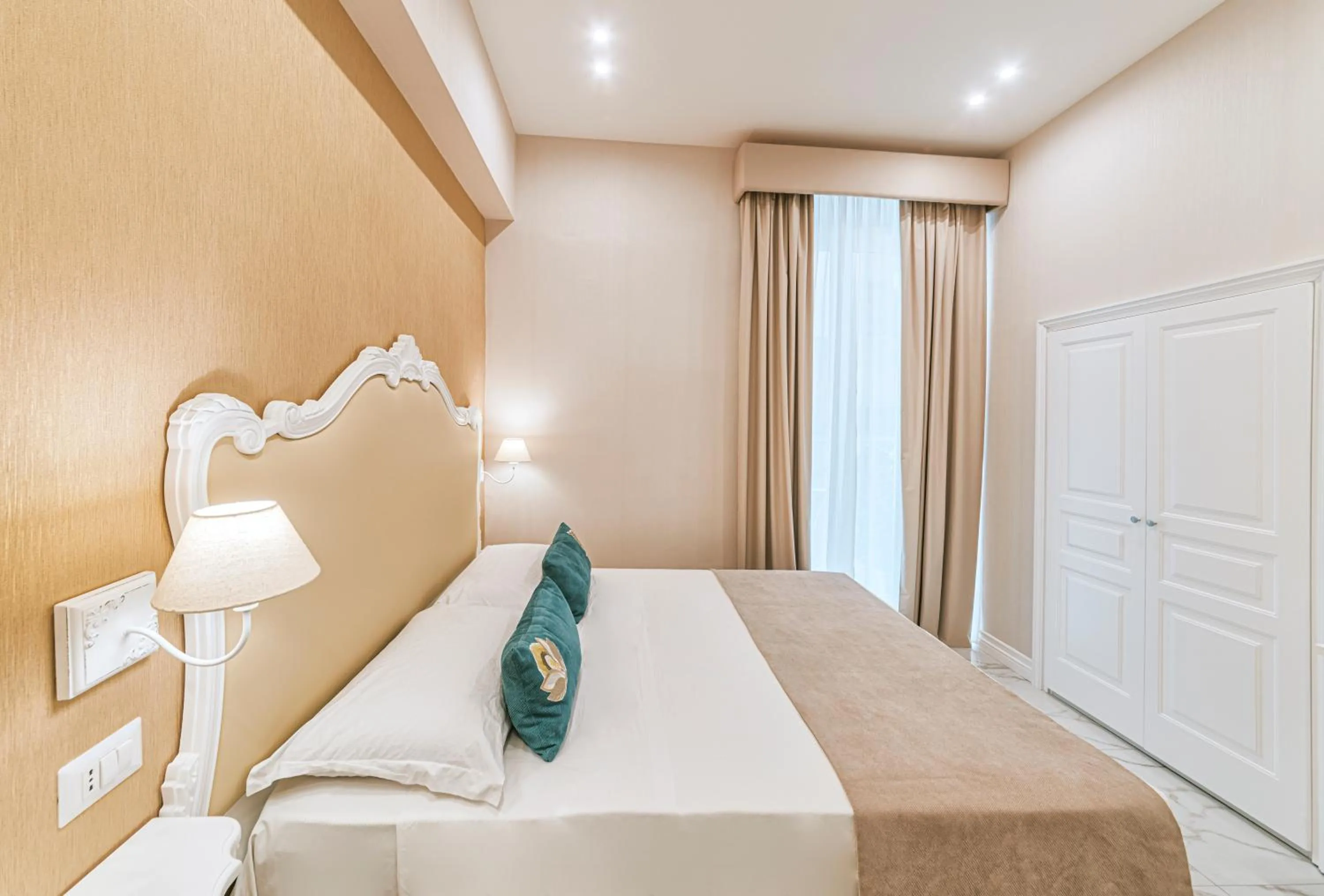 Bed in Gentile Suite & Spa Vomero