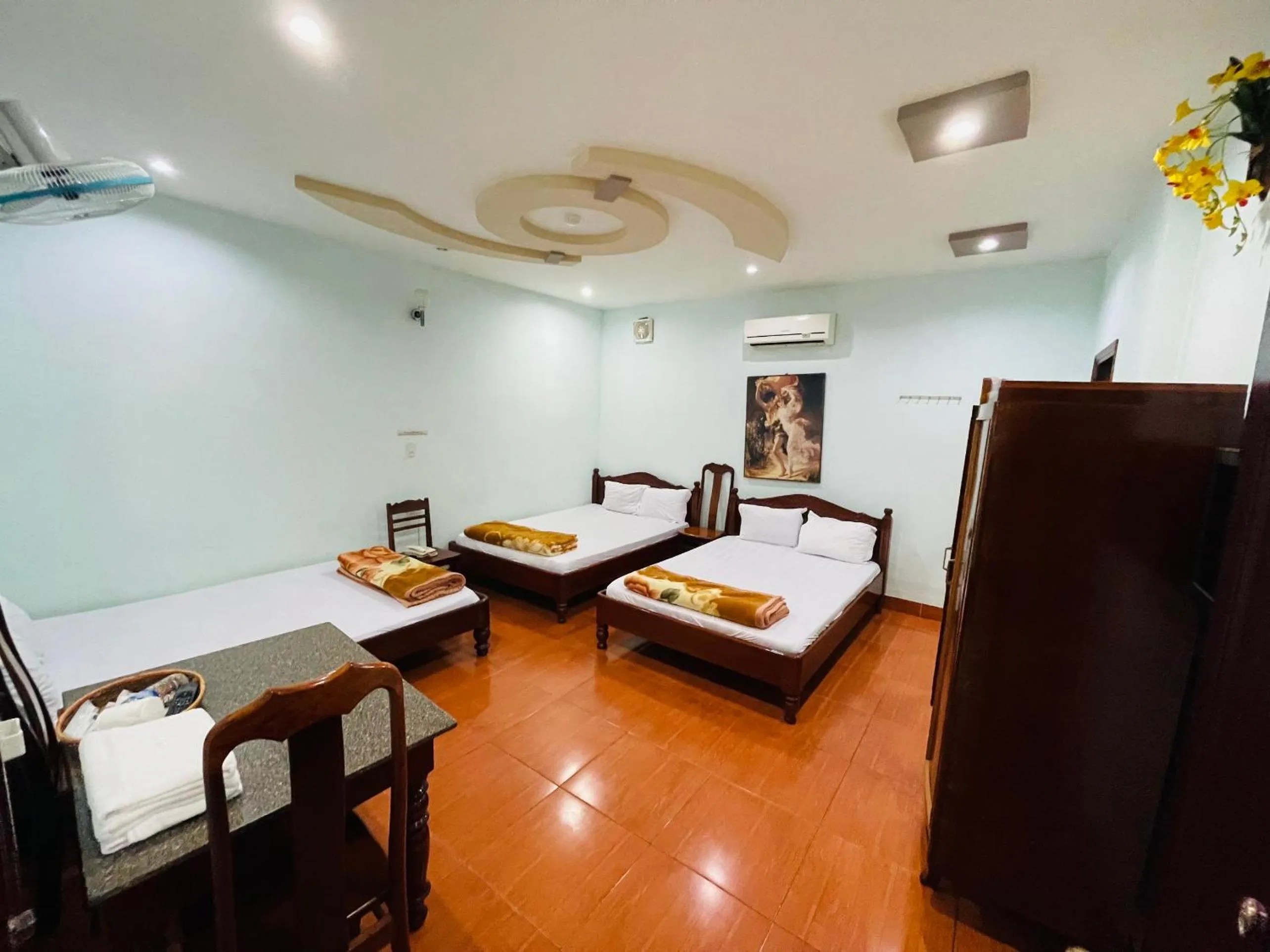 Bed in Manh Hung Hotel