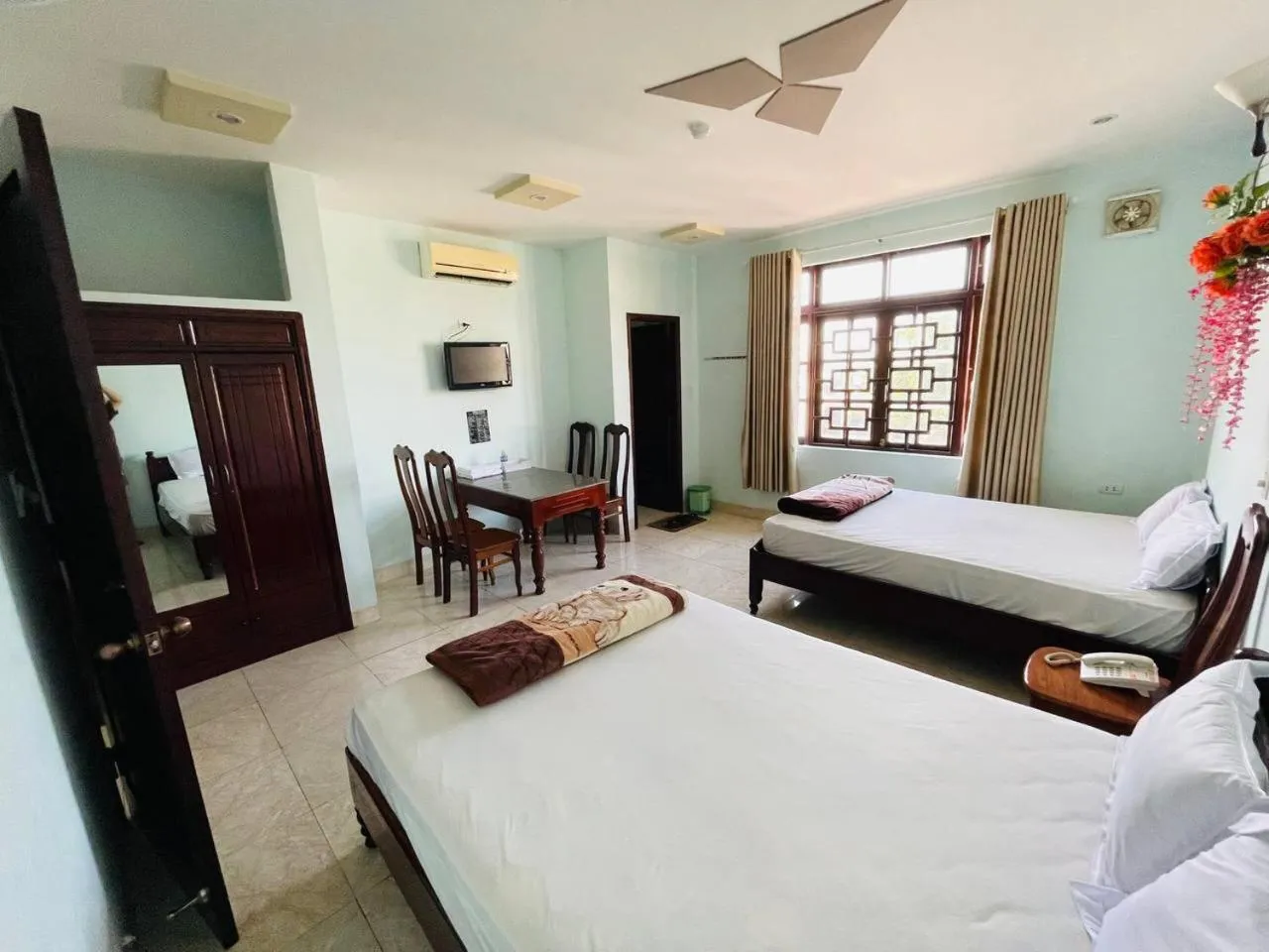 Bed in Manh Hung Hotel