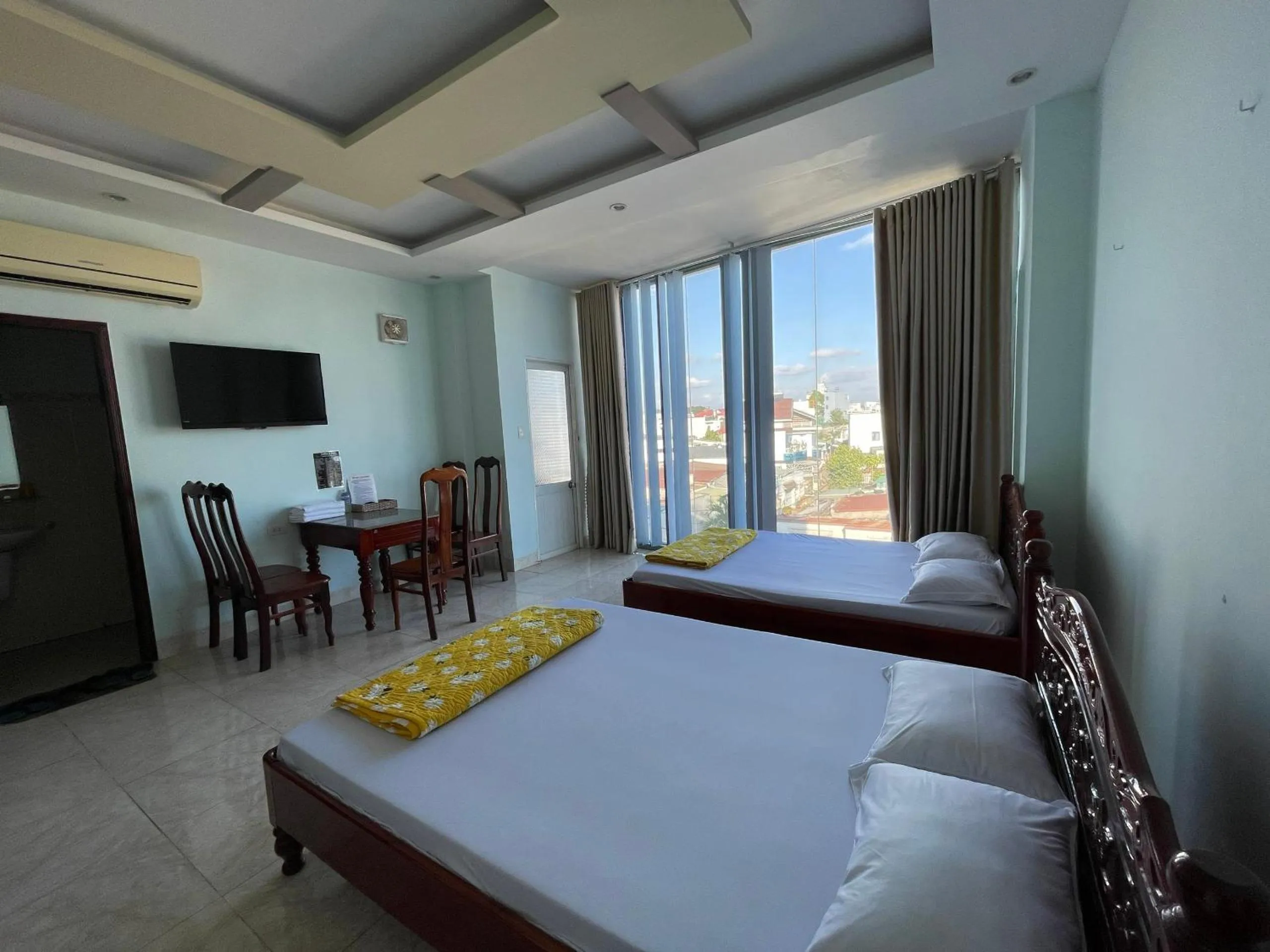 Bed in Manh Hung Hotel