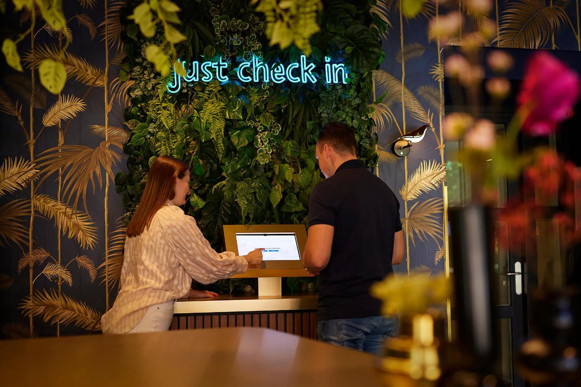 Staff in Auberge Du Bonheur