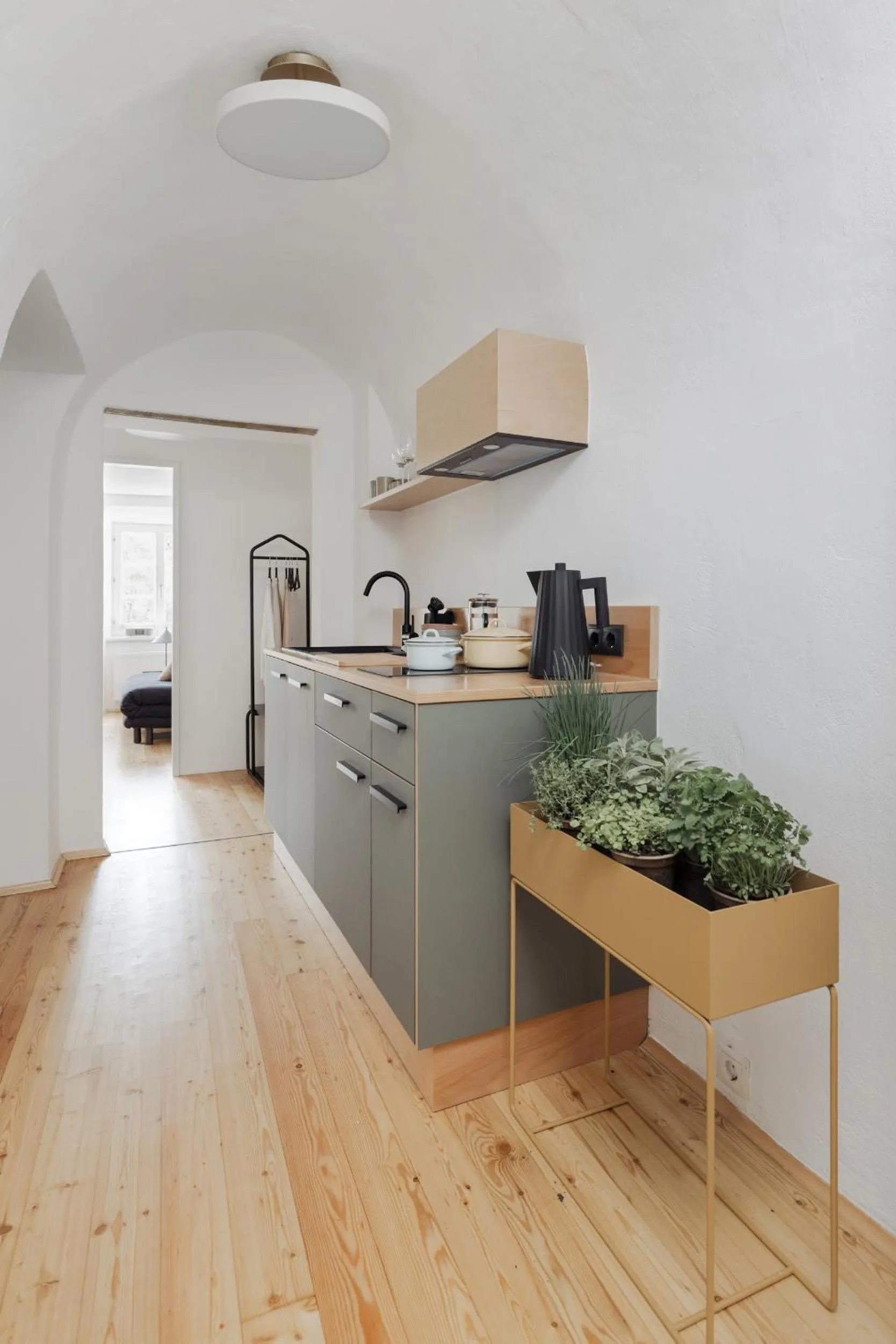 kitchen in Das Grüne Haus - Boutique Apartments ecofriendly