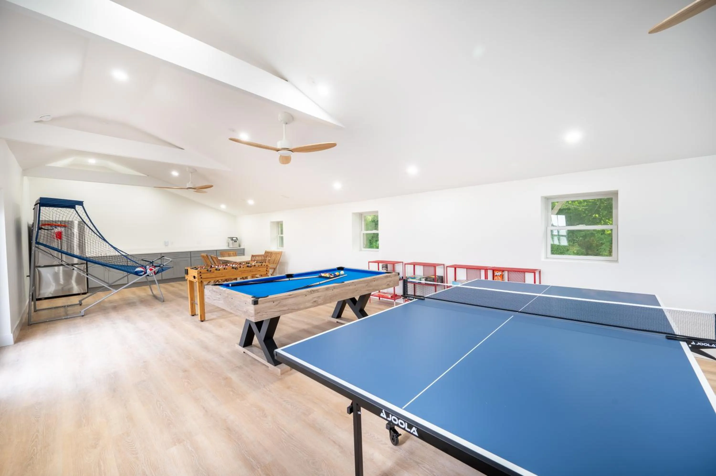 Game Room in Marina Bay Cottages