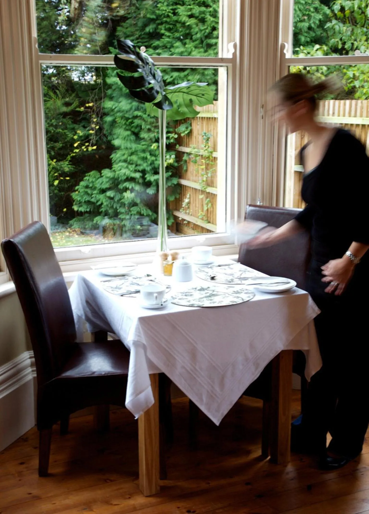 Dining area in Treherne House & The Malvern Retreat