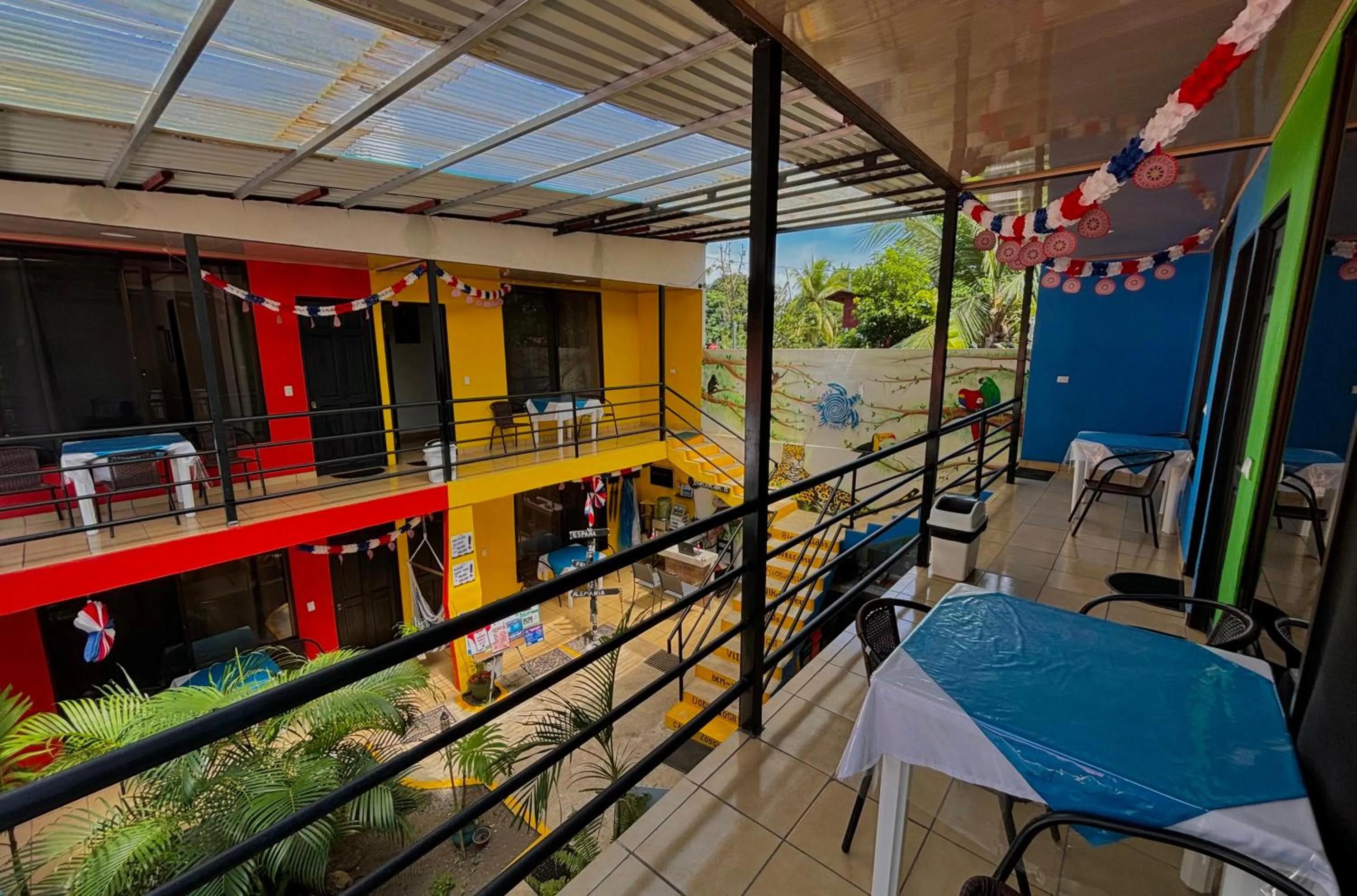 Patio in Carey Lodging