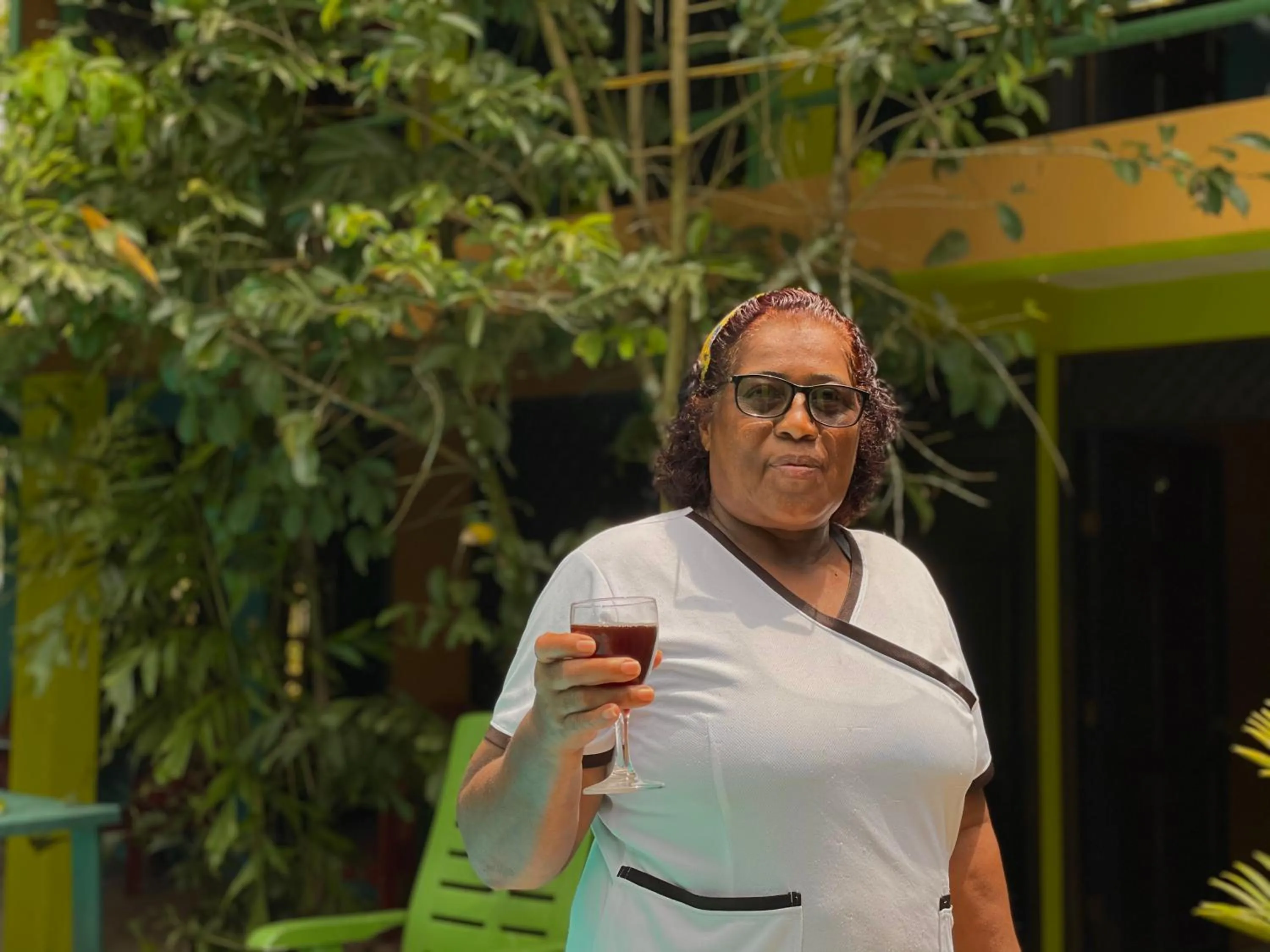 People in Carey Lodging