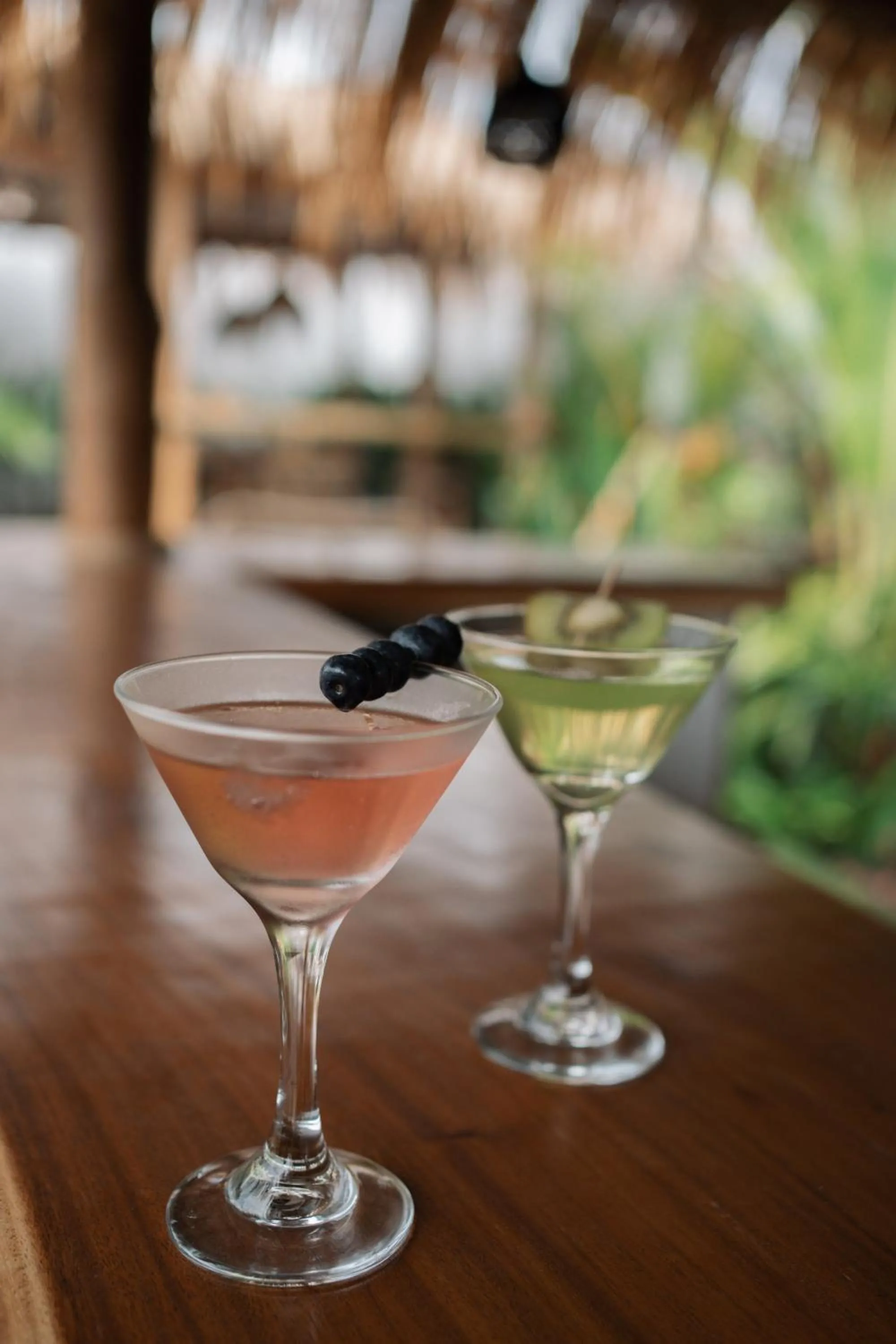 Lounge or bar in EHOA NYANYI BEACH Boutique Hotel - In front of entrance to NUANU