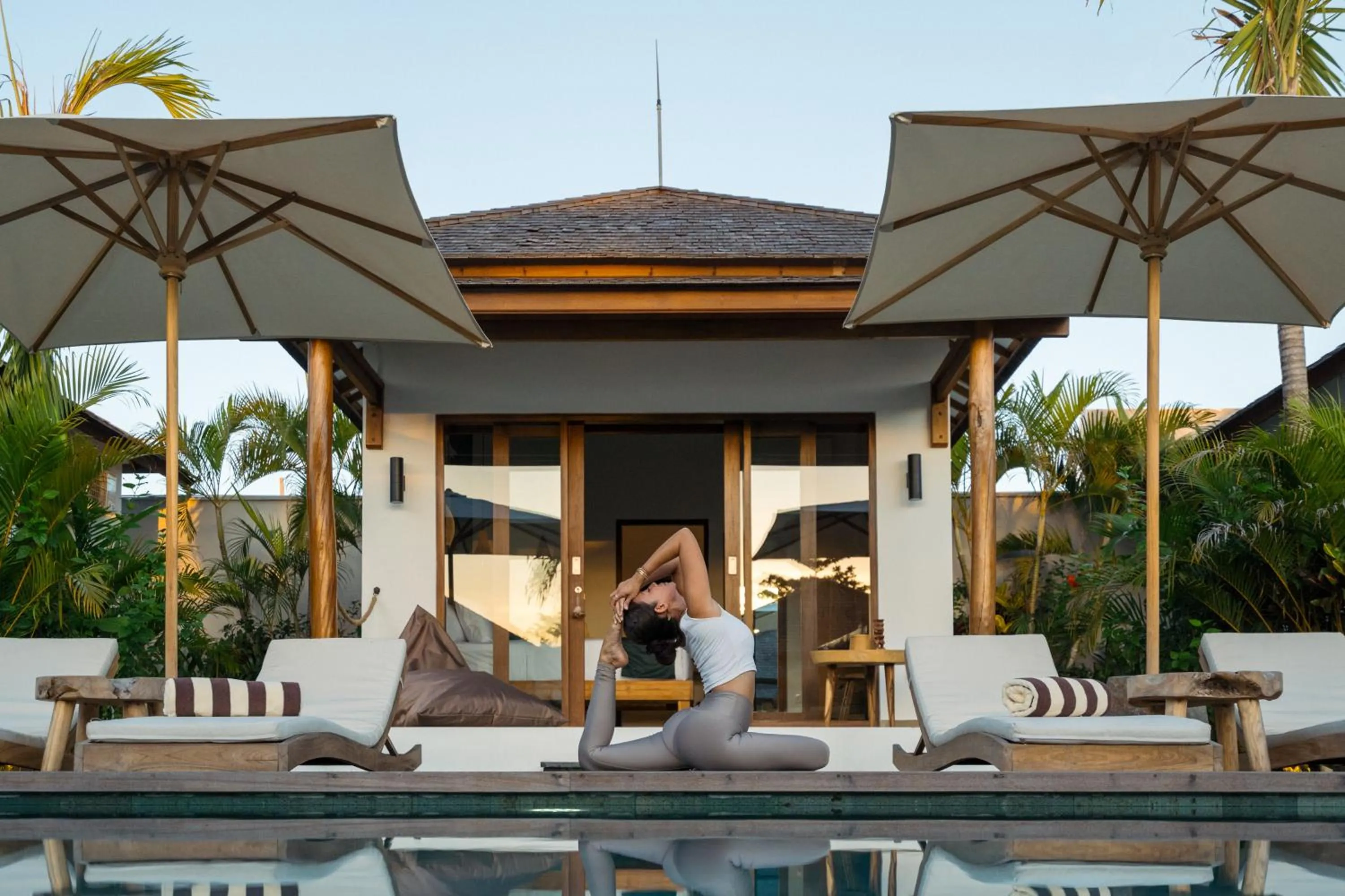 Fitness centre/facilities in EHOA NYANYI BEACH Boutique Hotel - In front of entrance to NUANU