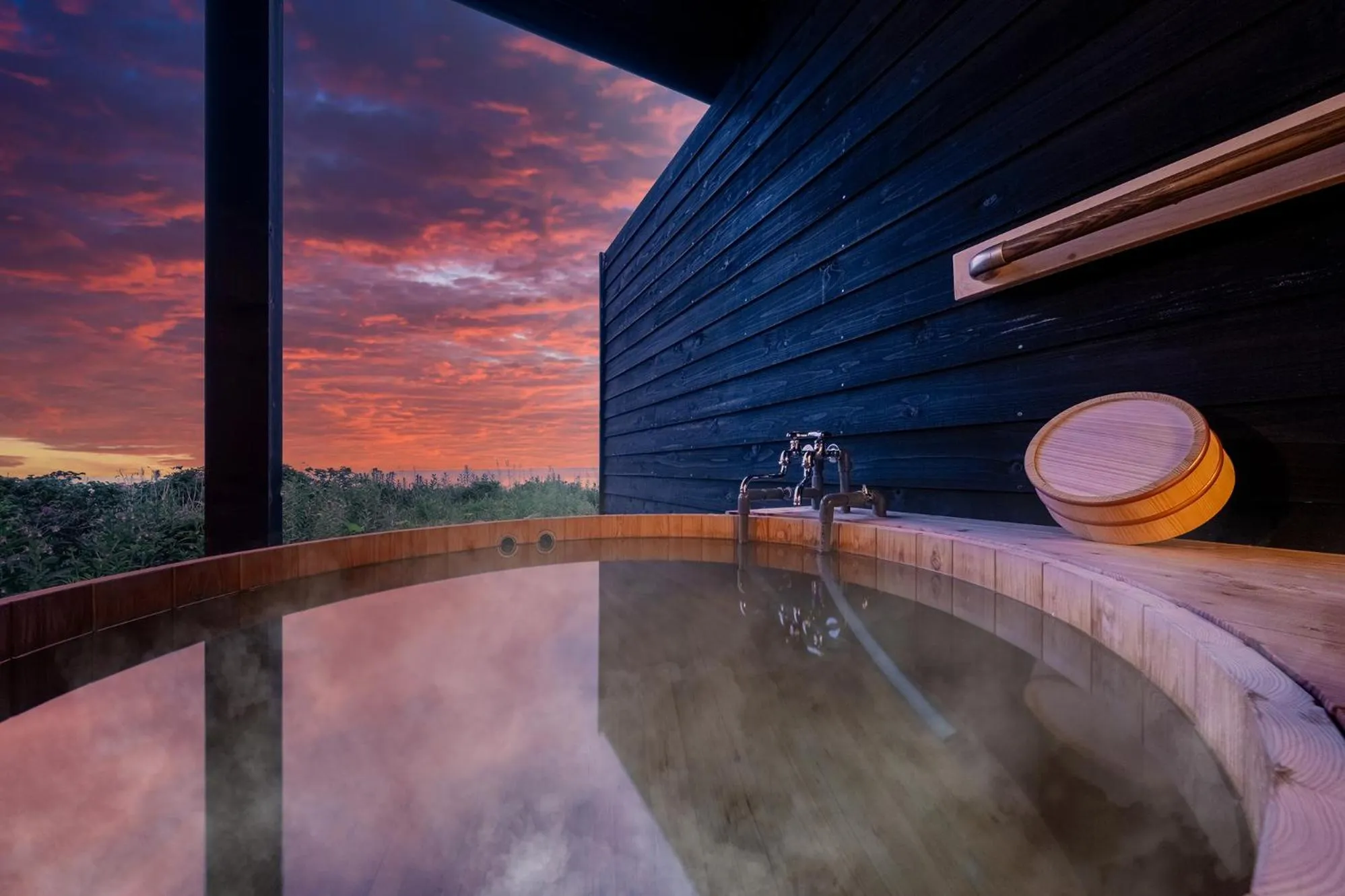 Hot Spring Bath in The OCEAN VISTA