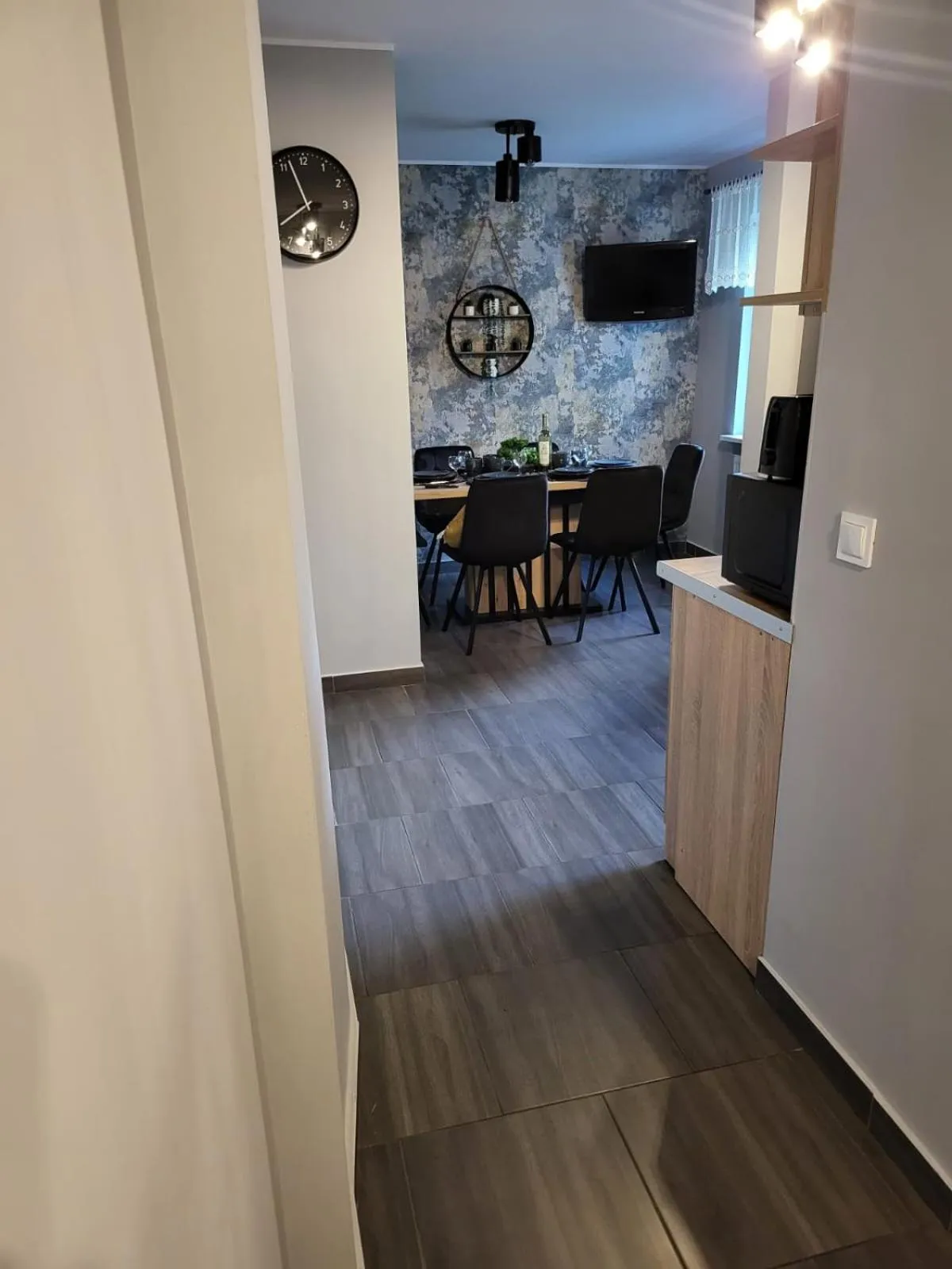 Kitchen or kitchenette in Apartamenty Premium Biznes Rumia