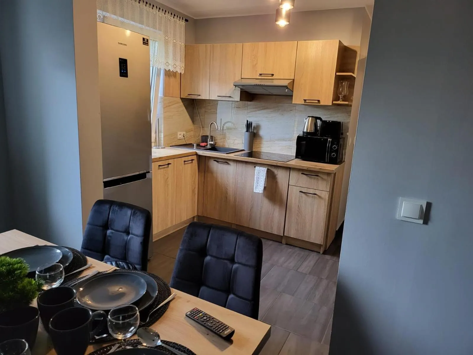 Coffee/tea facilities in Apartamenty Premium Biznes Rumia