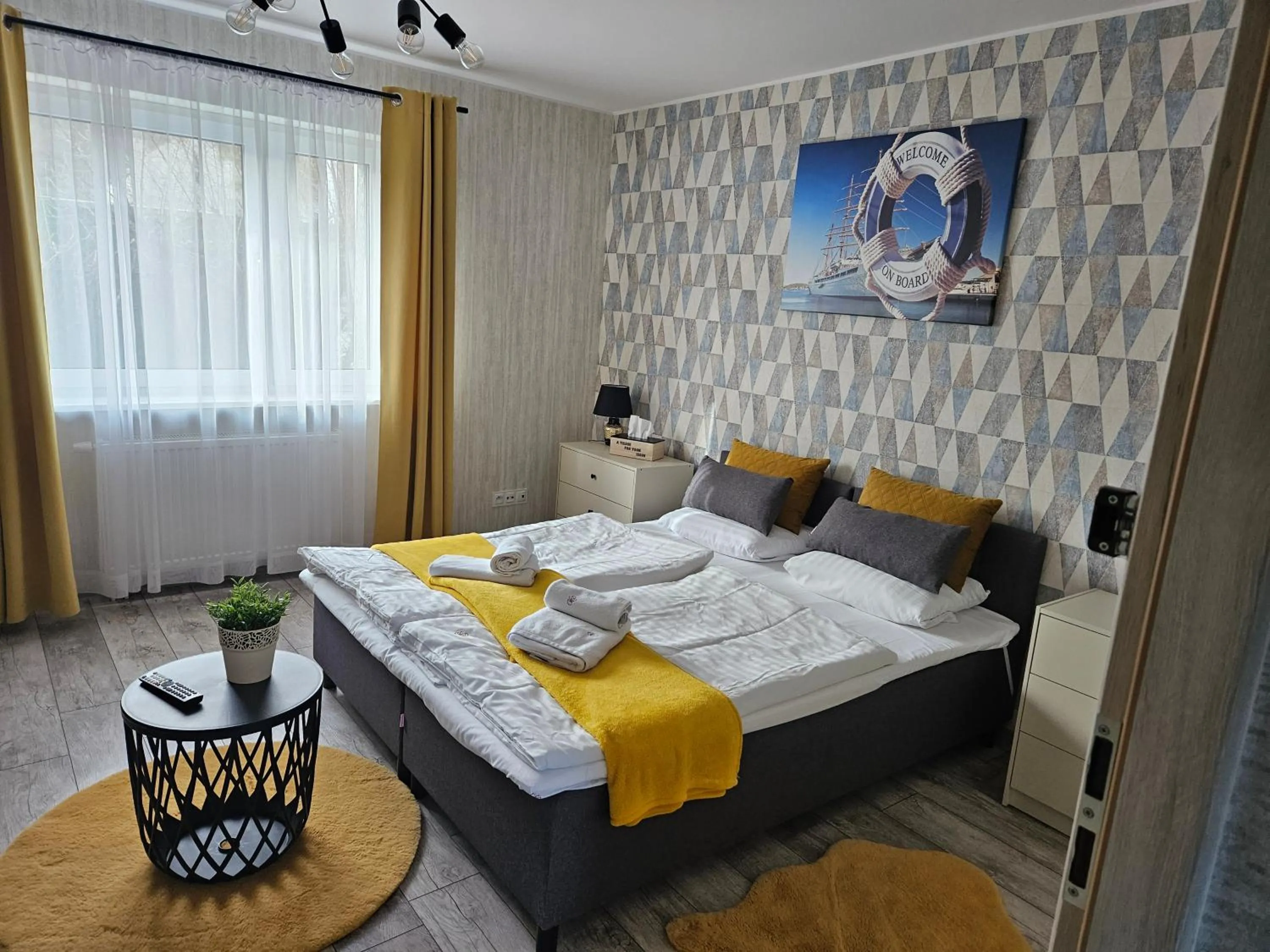 Bedroom, Bed in Apartamenty Premium Biznes Rumia