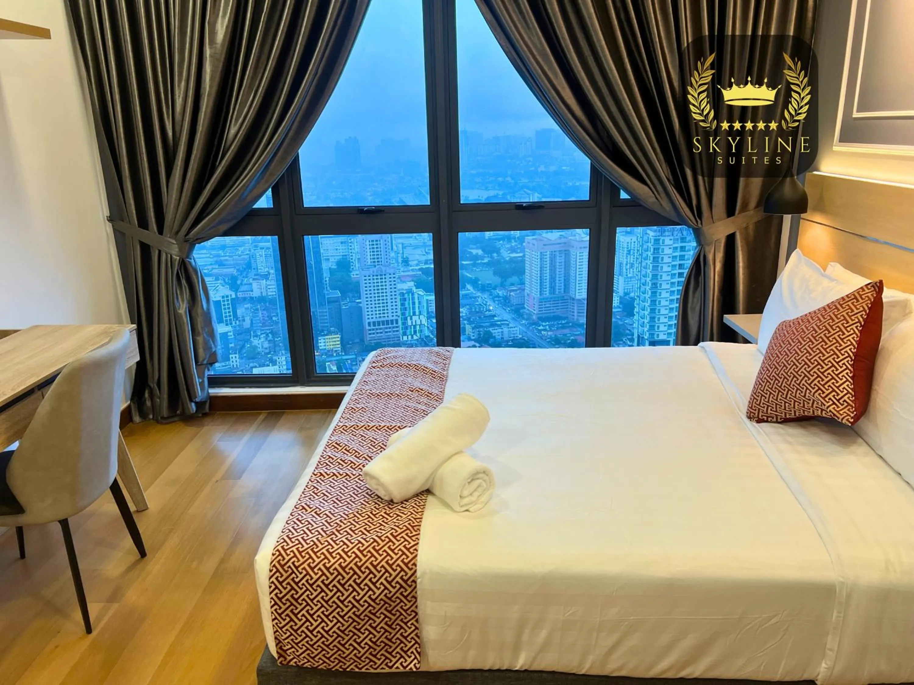 City view, Bed in The Colony Skyline Suites KLCC