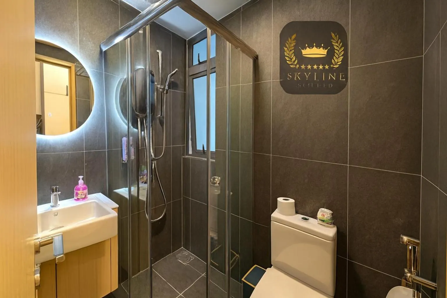 Shower in The Colony Skyline Suites KLCC