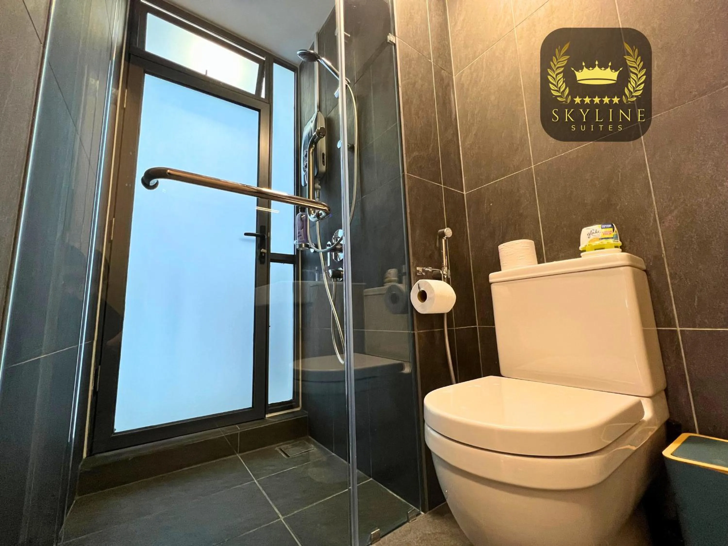 Shower in The Colony Skyline Suites KLCC