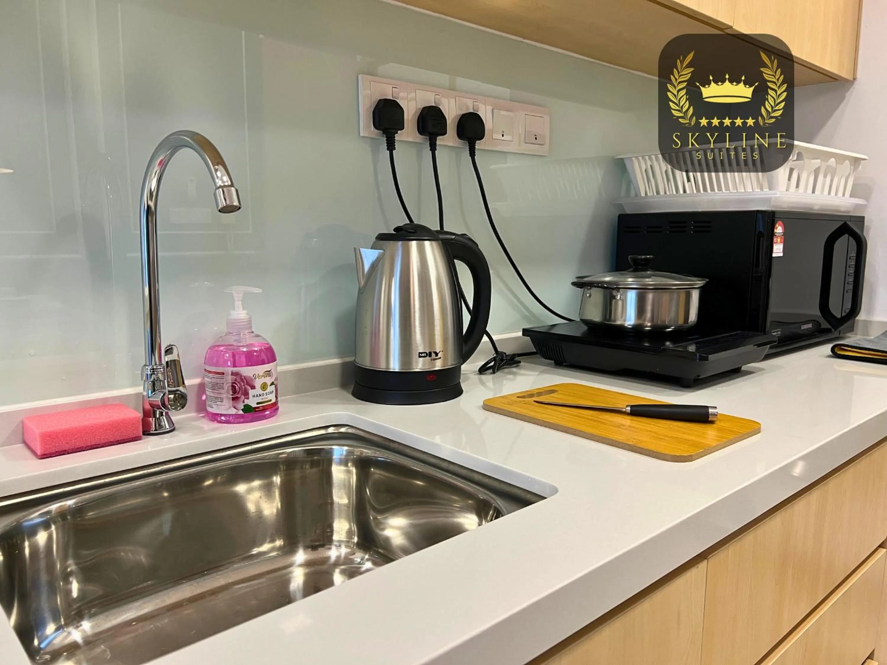 kitchen in The Colony Skyline Suites KLCC