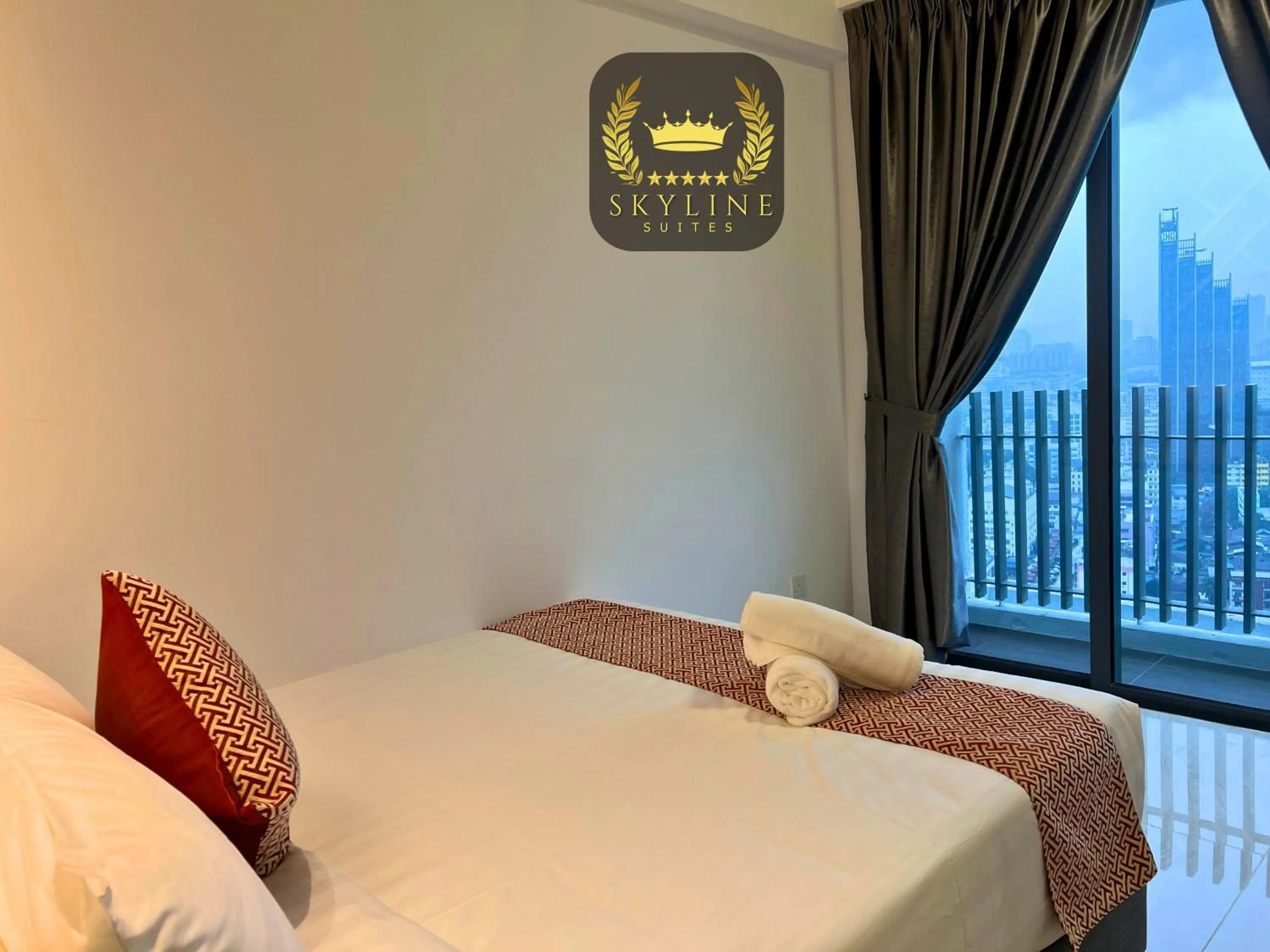 Bed in The Colony Skyline Suites KLCC