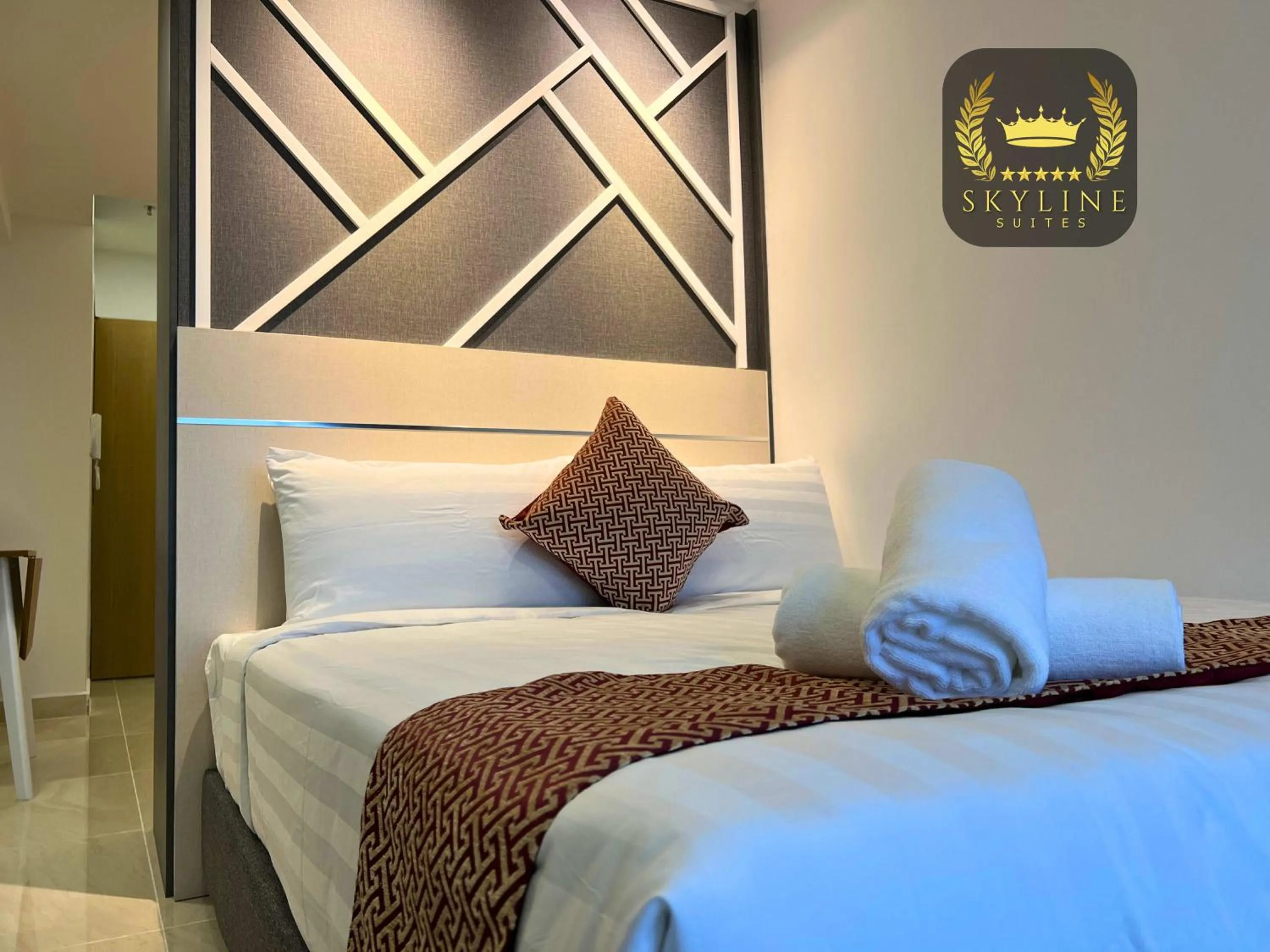 Bed in The Colony Skyline Suites KLCC