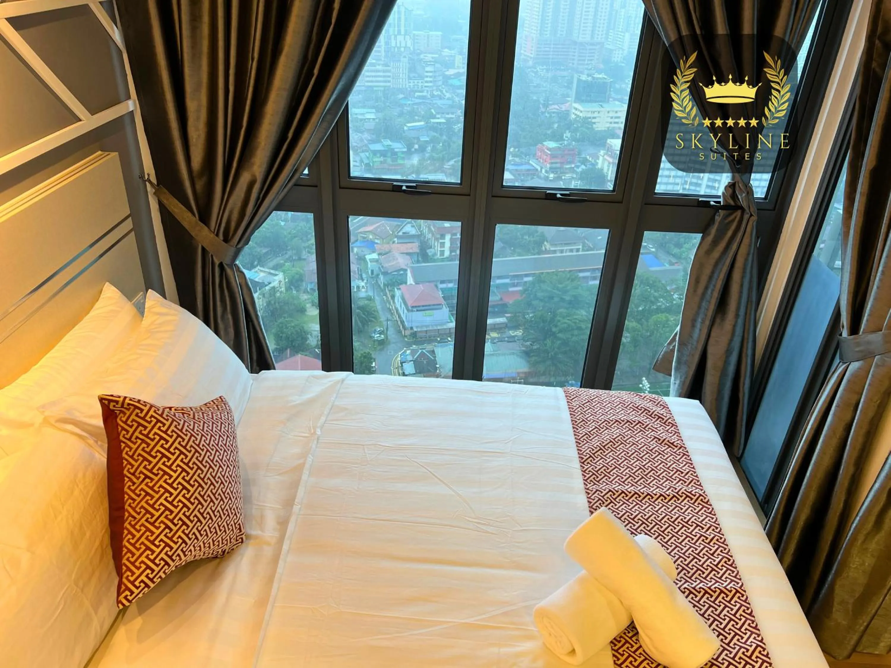 Bed in The Colony Skyline Suites KLCC