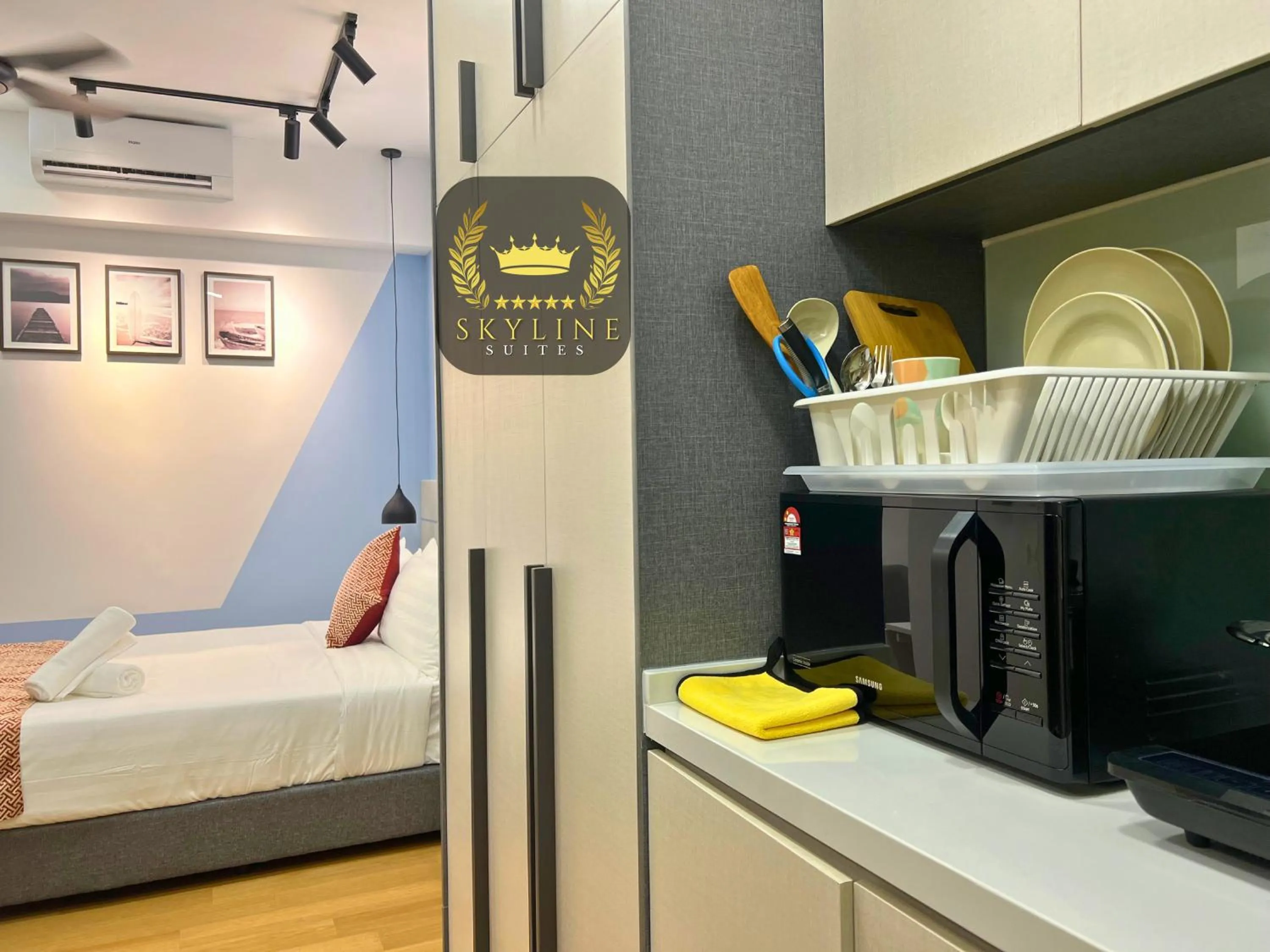 Bed in The Colony Skyline Suites KLCC