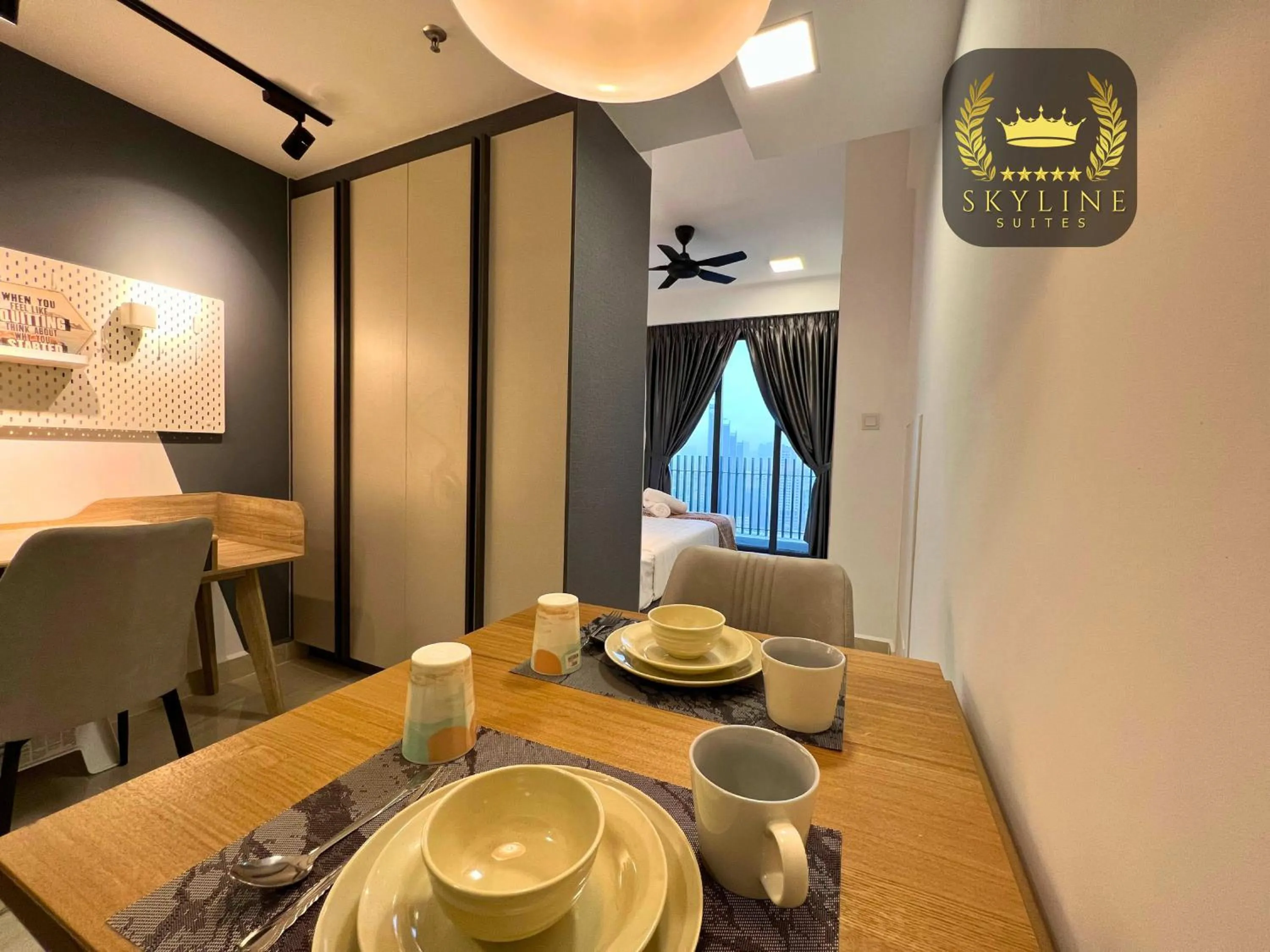 Living room in The Colony Skyline Suites KLCC