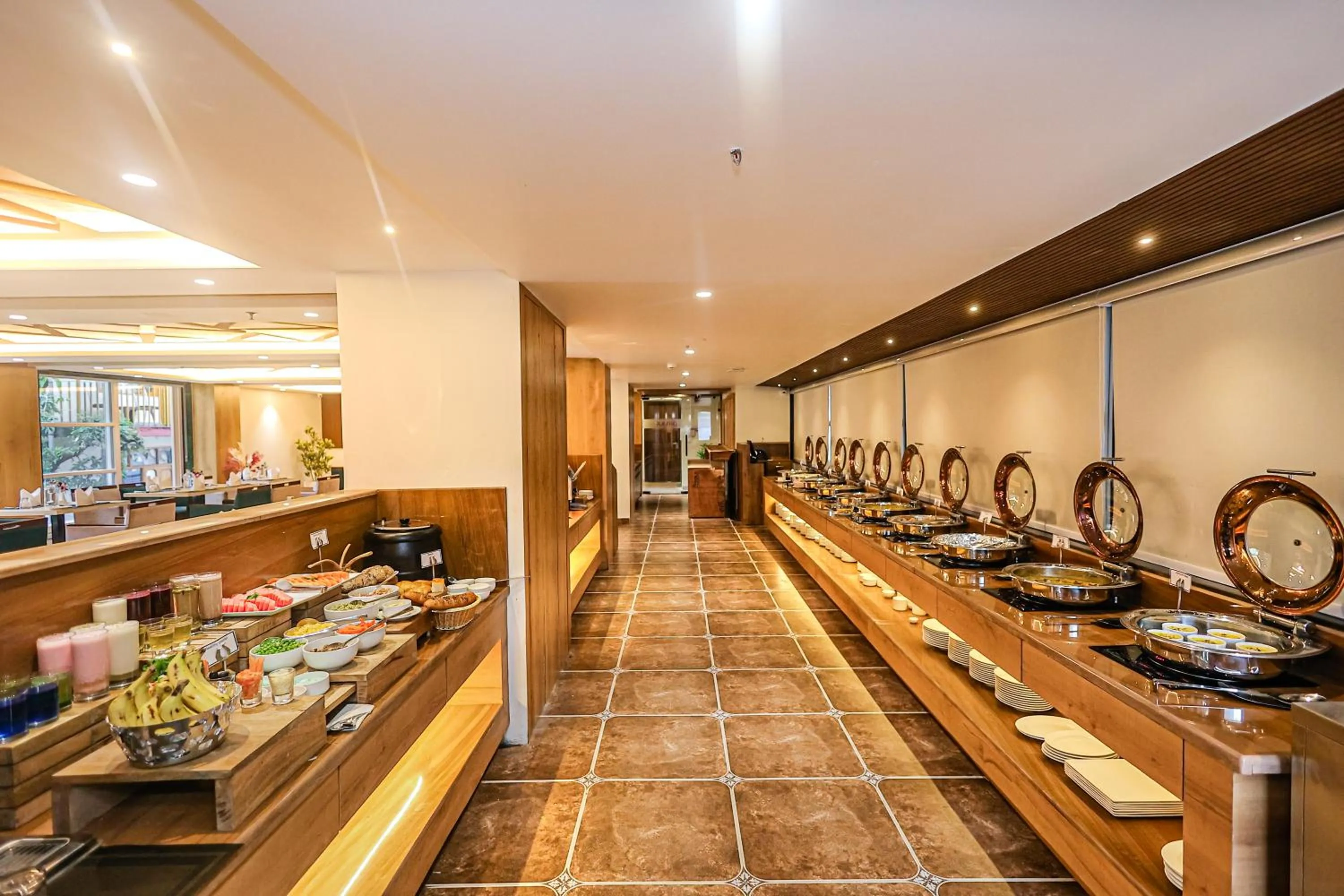 Buffet breakfast in Regenta Inn Luxinna Heights Mcleodganj