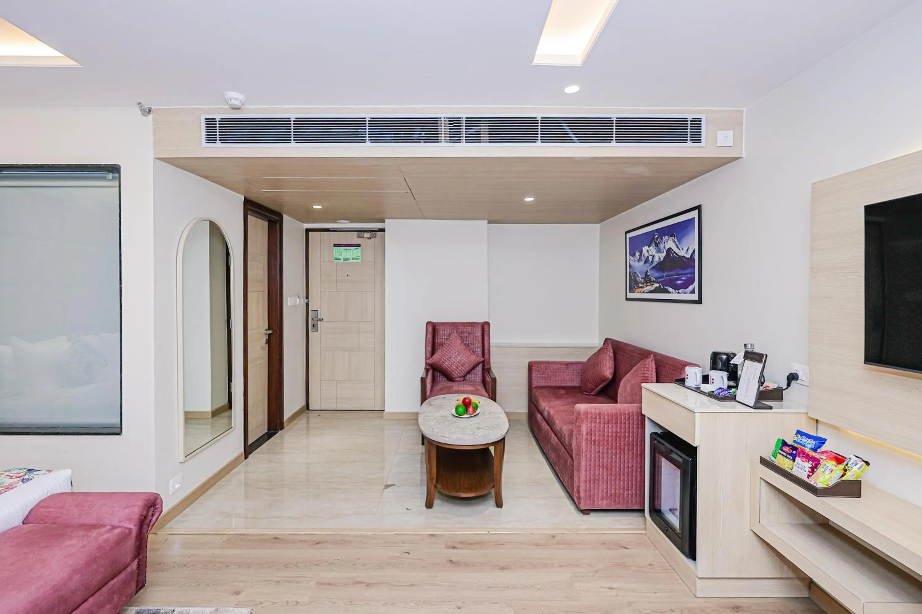 Living room in Regenta Inn Luxinna Heights Mcleodganj