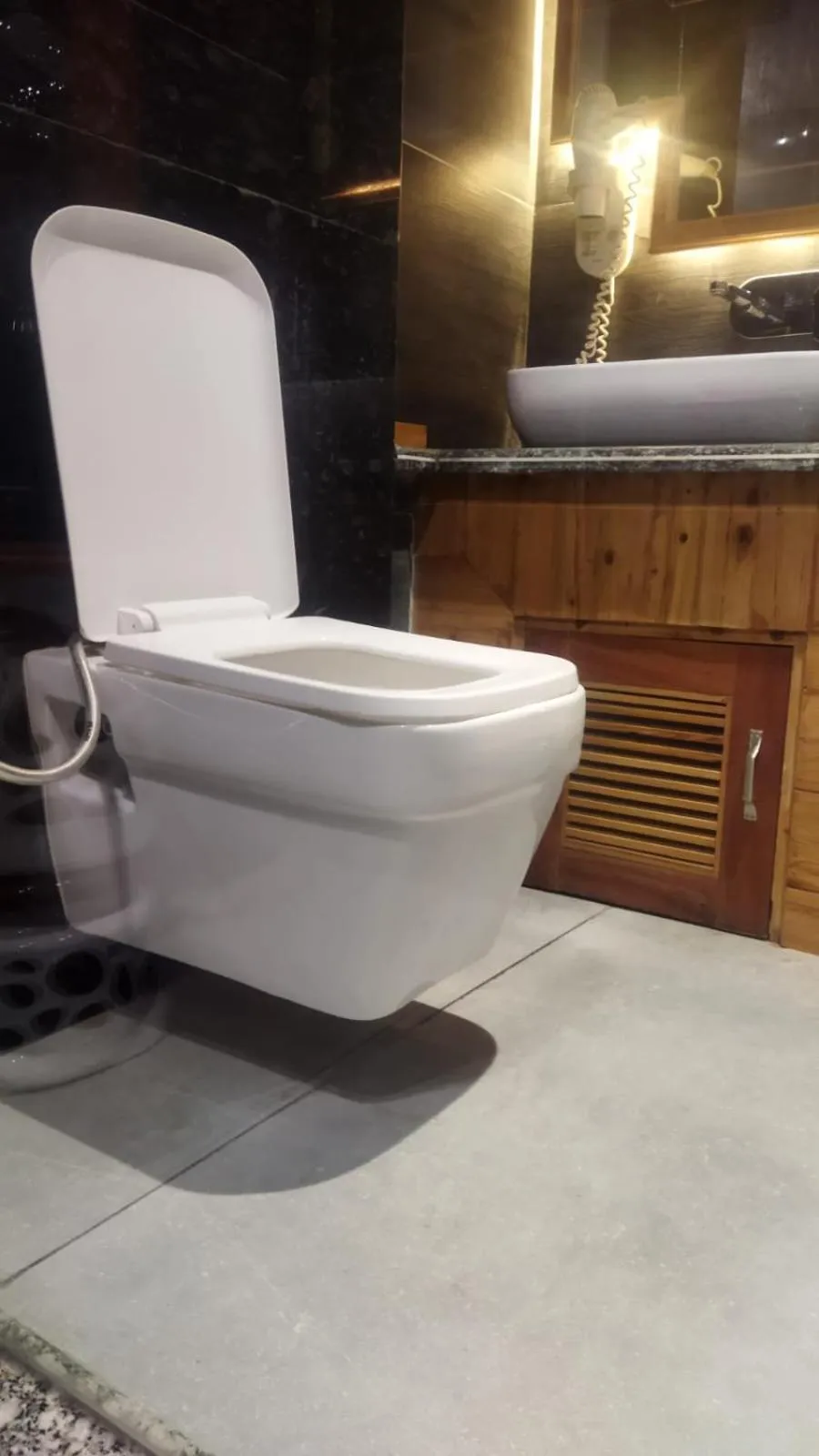 Toilet in Hotel CM Palace - Pure Vegetarian