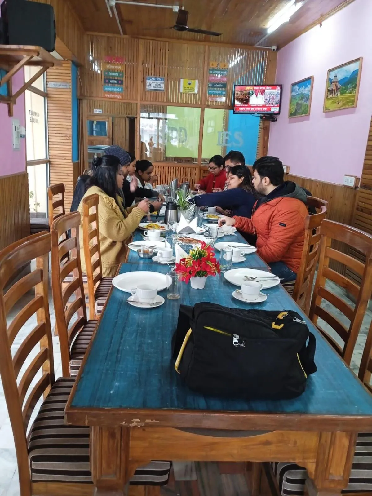 Breakfast in Hotel CM Palace - Pure Vegetarian