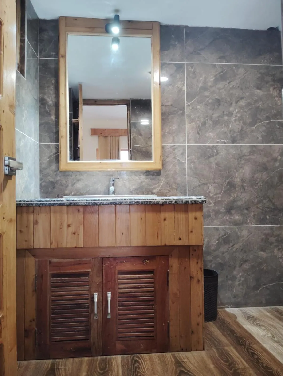 Bathroom in Hotel CM Palace - Pure Vegetarian