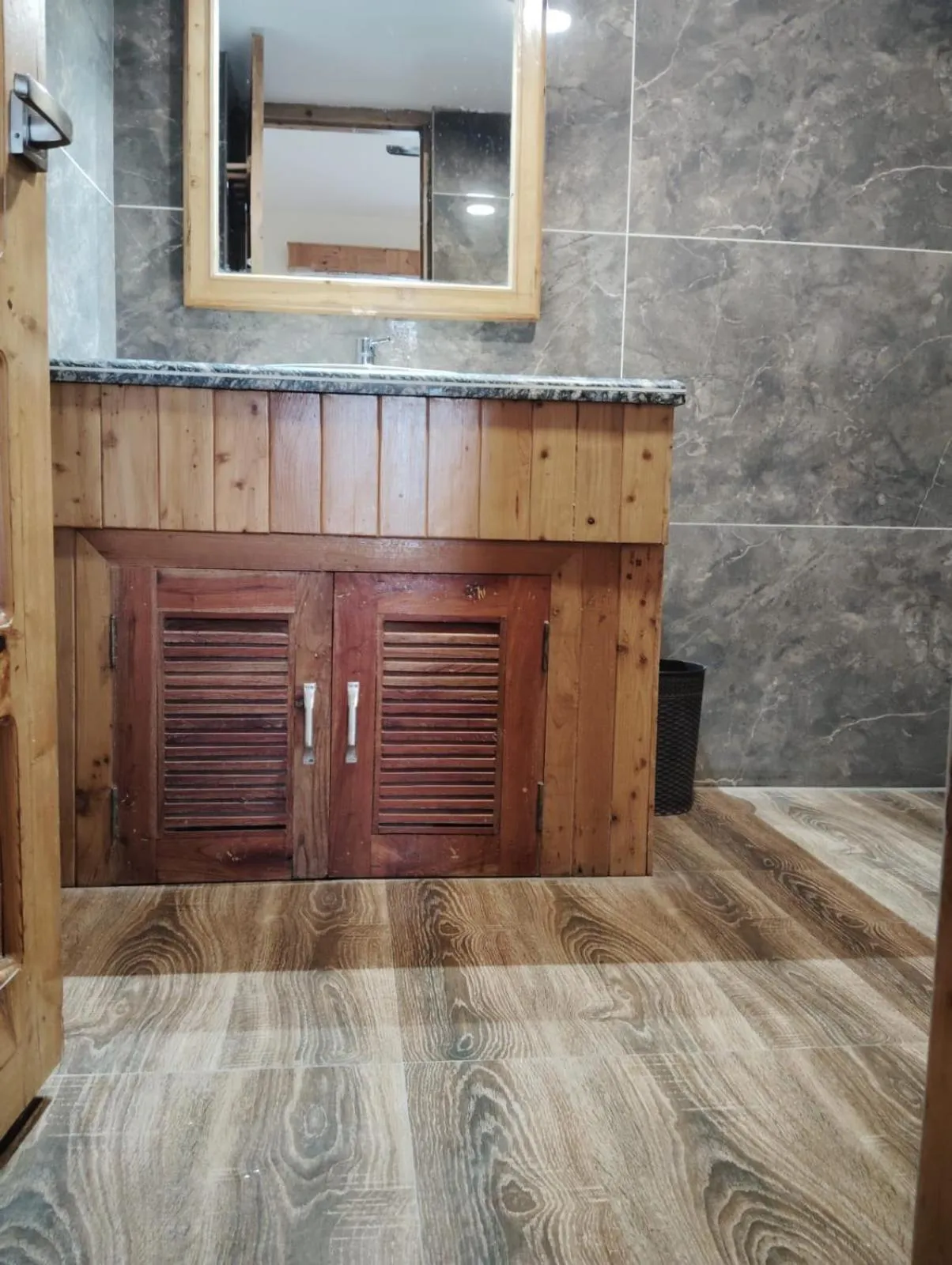 Bathroom in Hotel CM Palace - Pure Vegetarian