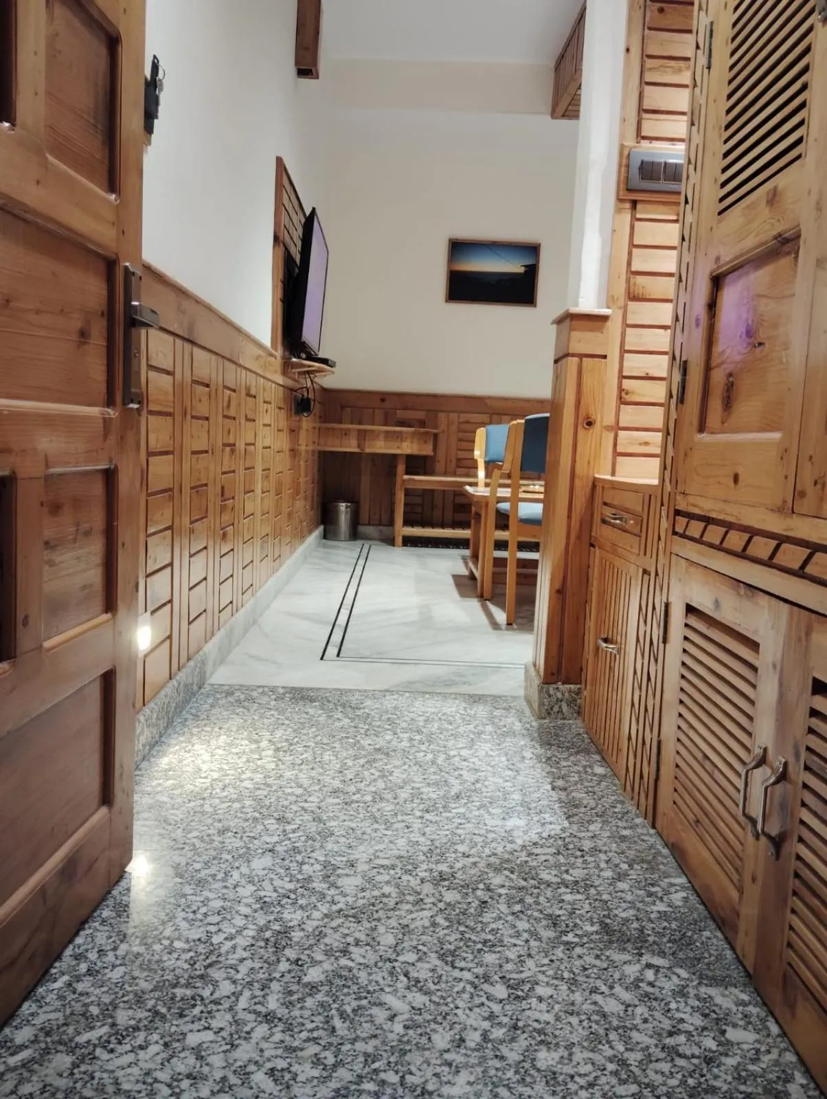 TV and multimedia in Hotel CM Palace - Pure Vegetarian