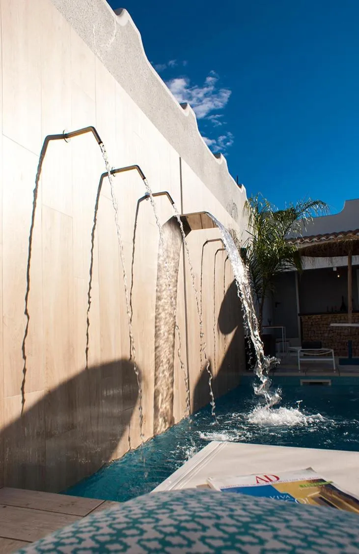 Swimming pool in CapoBlu Hotel