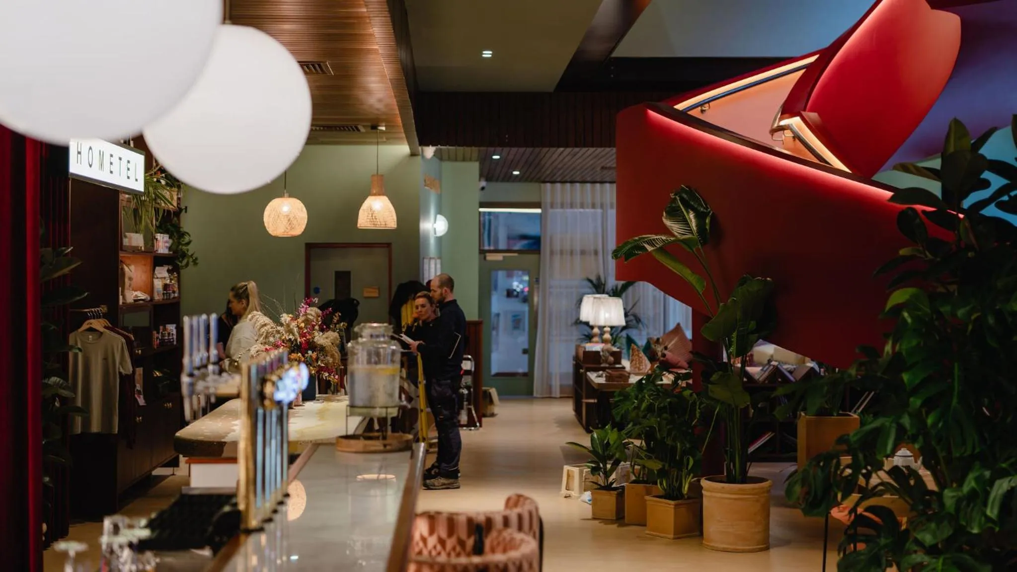 Lobby or reception in room2 Belfast Hometel