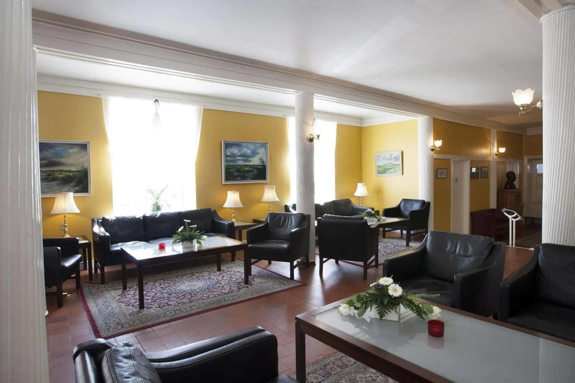 Living room in Hotel Tønderhus