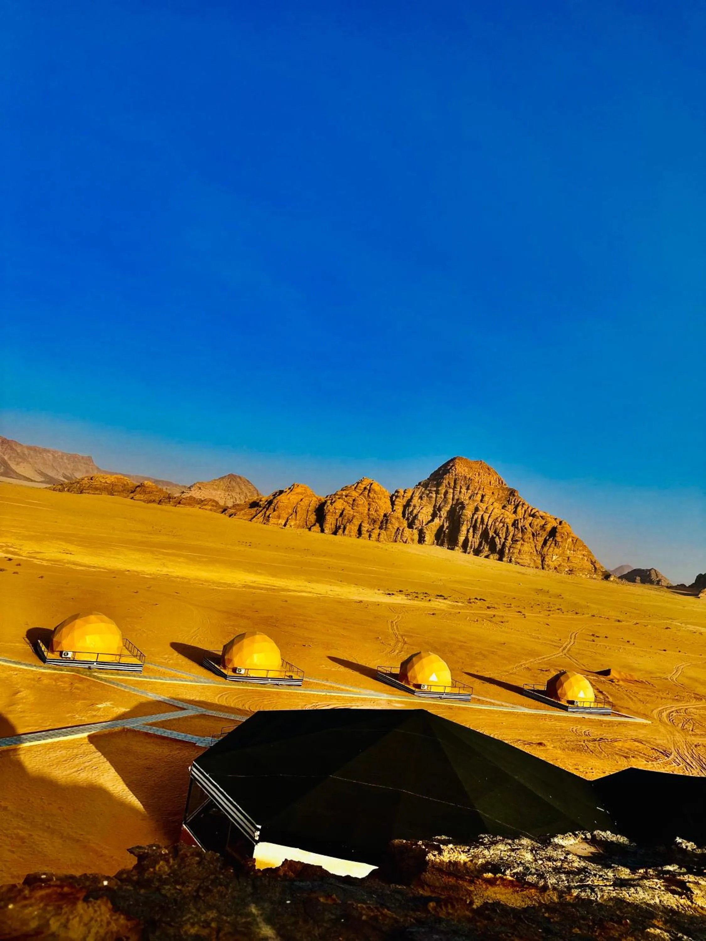 View (from property/room) in Mirage Camp Wadi Rum