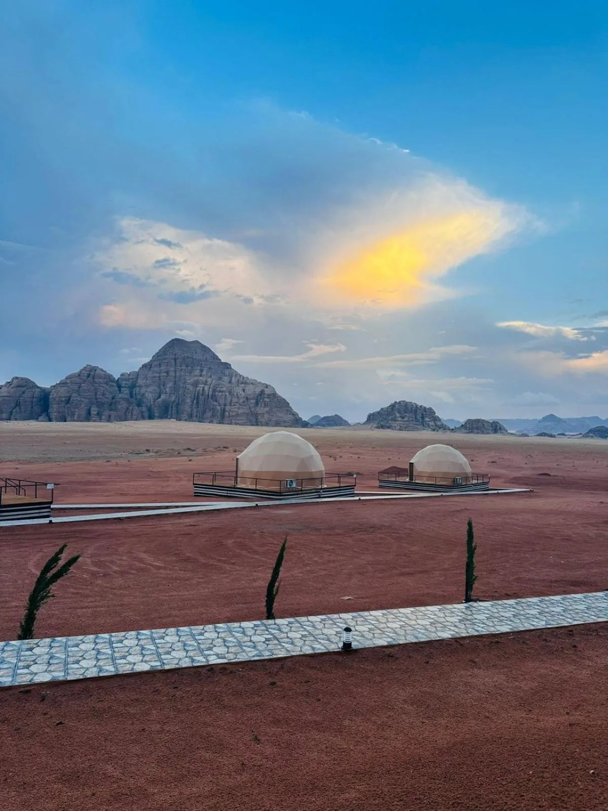 Property building in Mirage Camp Wadi Rum