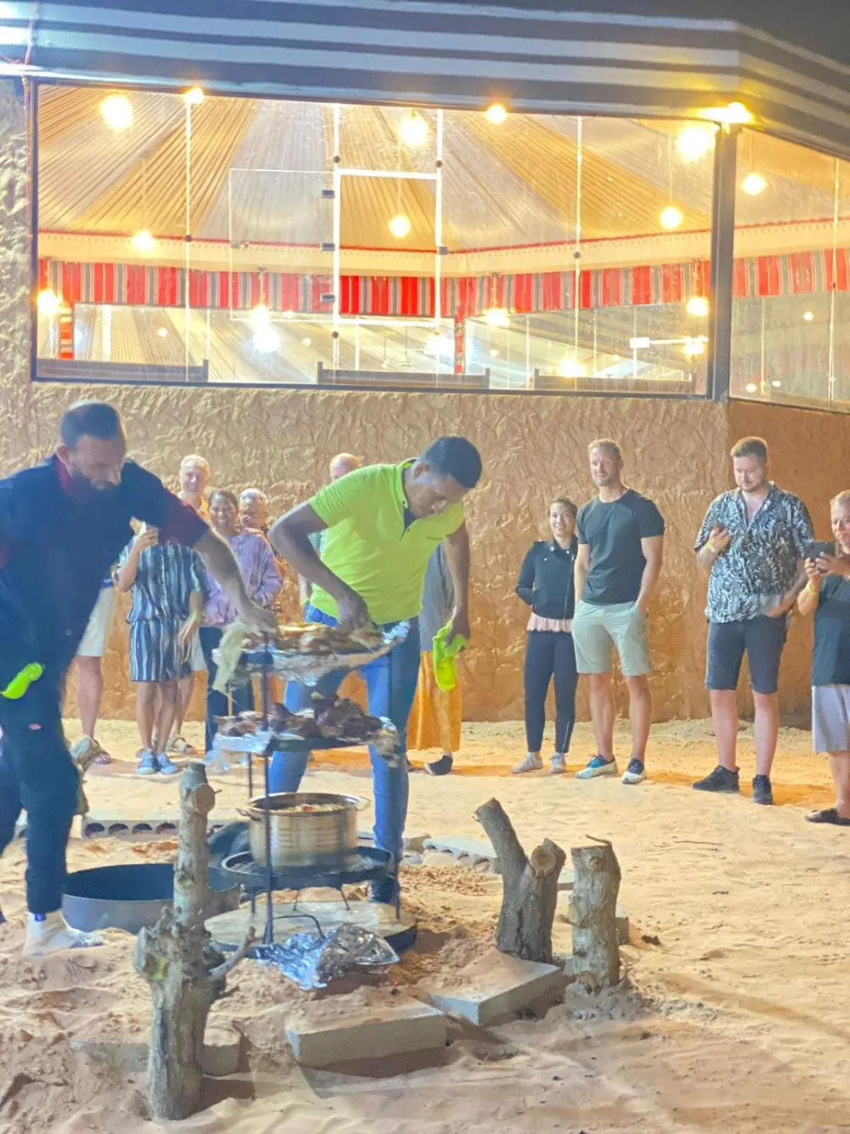 Restaurant/places to eat in Mirage Camp Wadi Rum