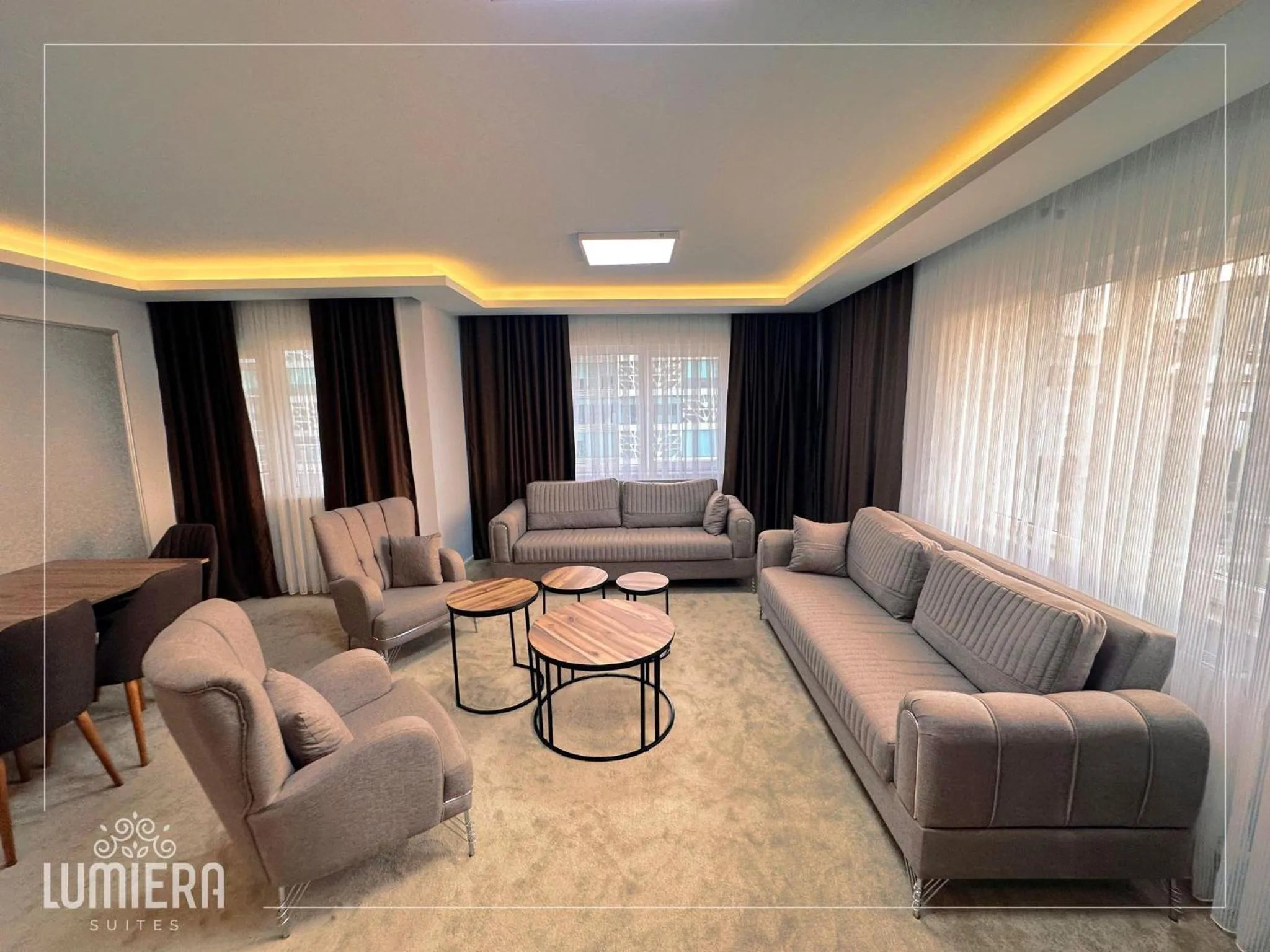 Living room in Lumiera Suites Hotel