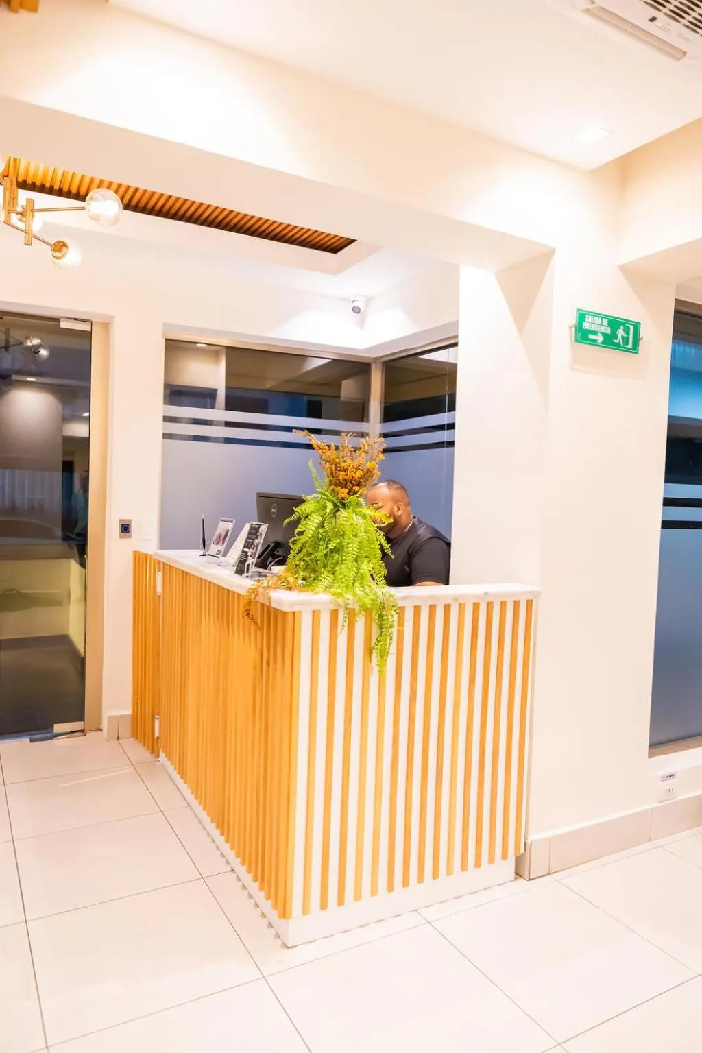 Lobby or reception in Hotel Stay Here Suites