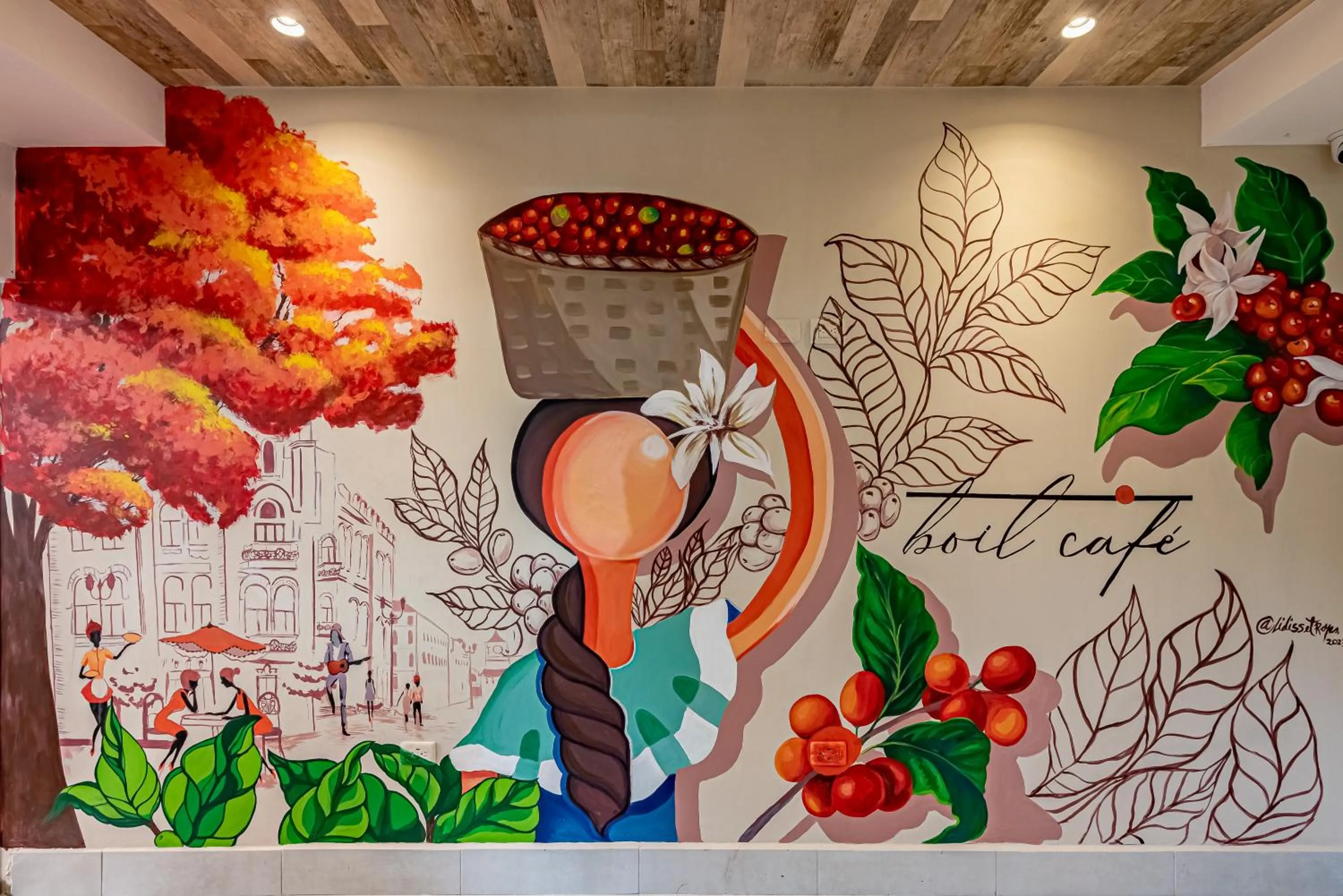 Restaurant/places to eat in Hotel Stay Here Suites