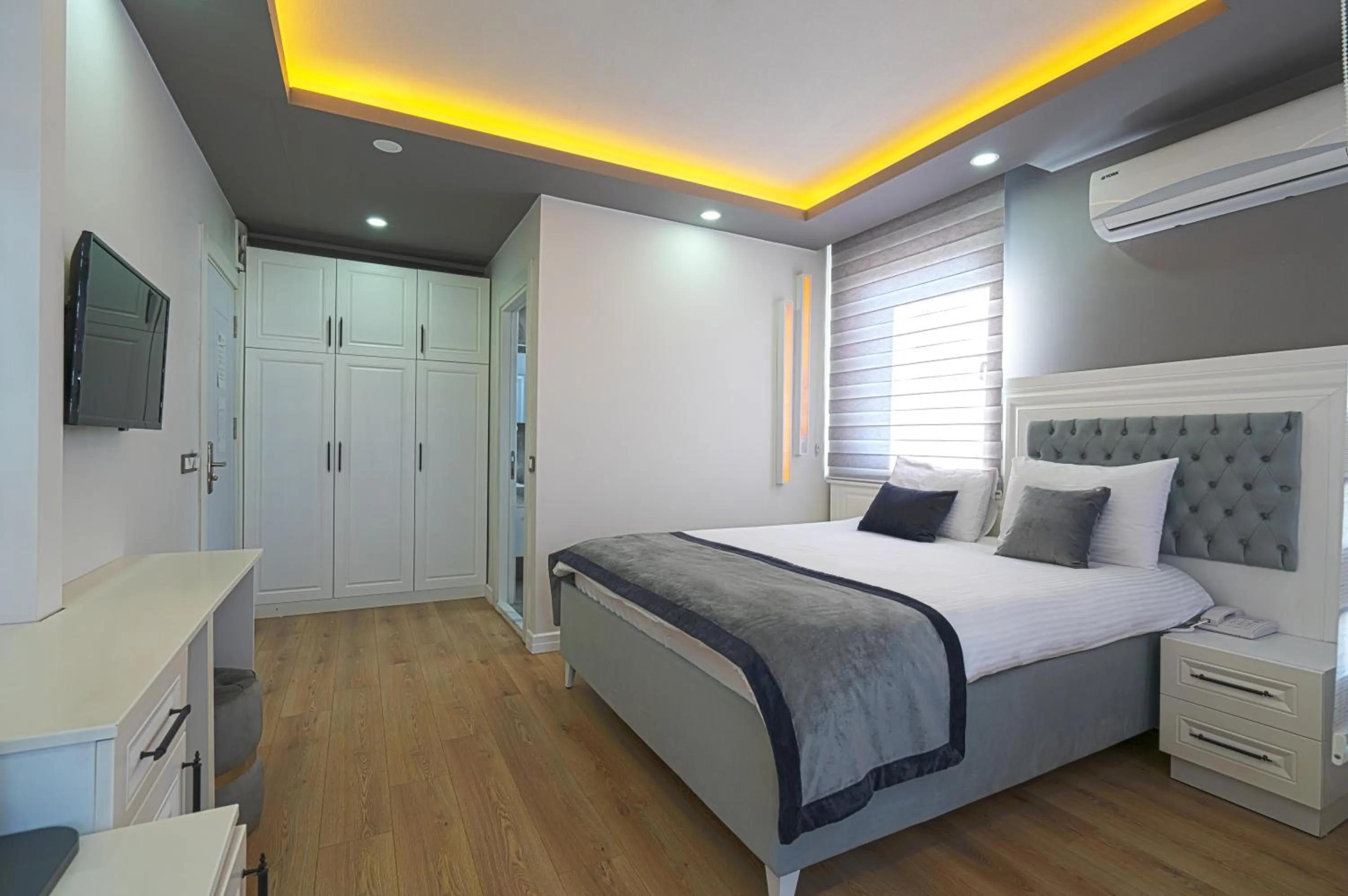 Bed in Mira Hotel Antalya