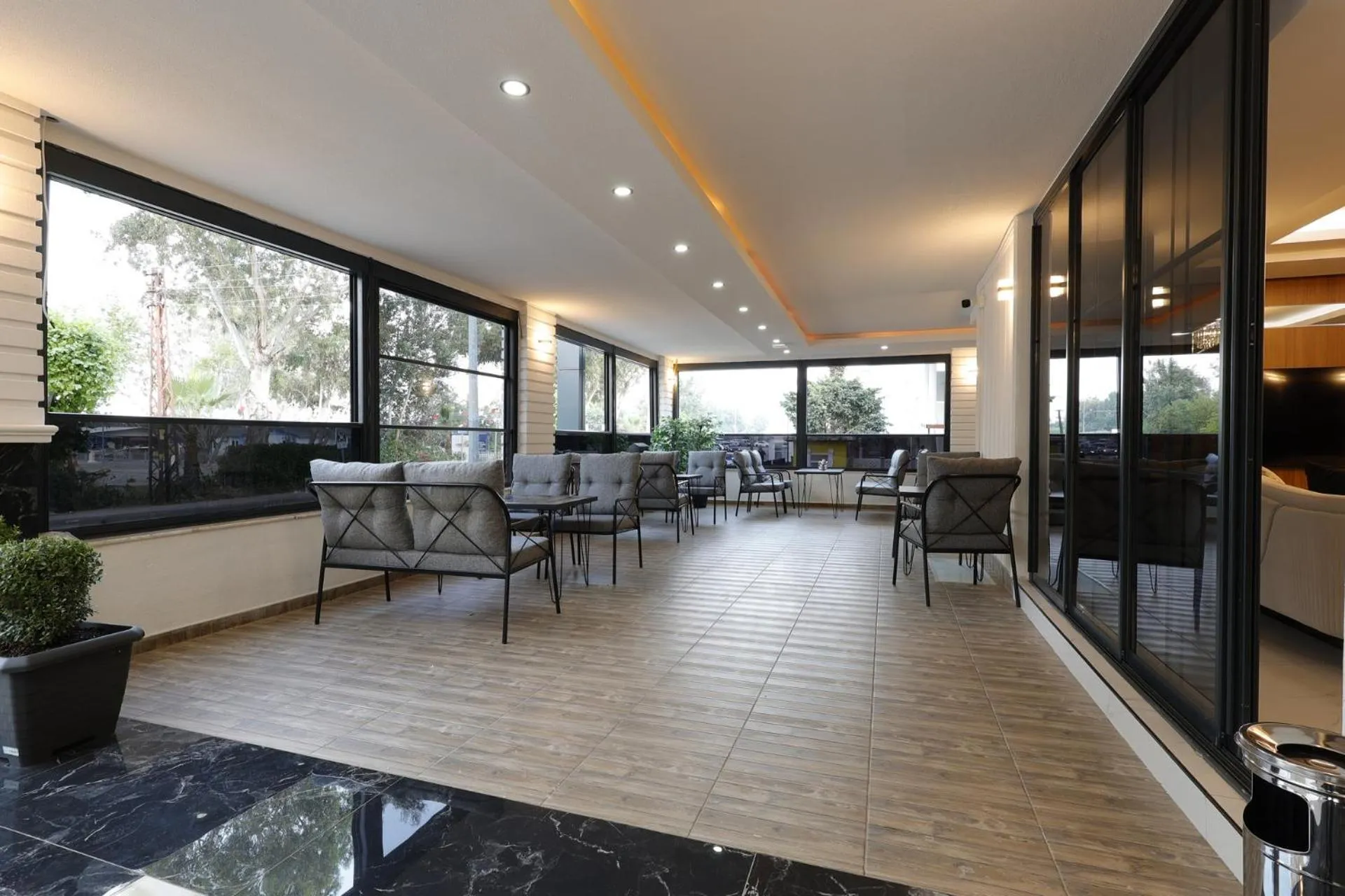 Patio in Mira Hotel Antalya