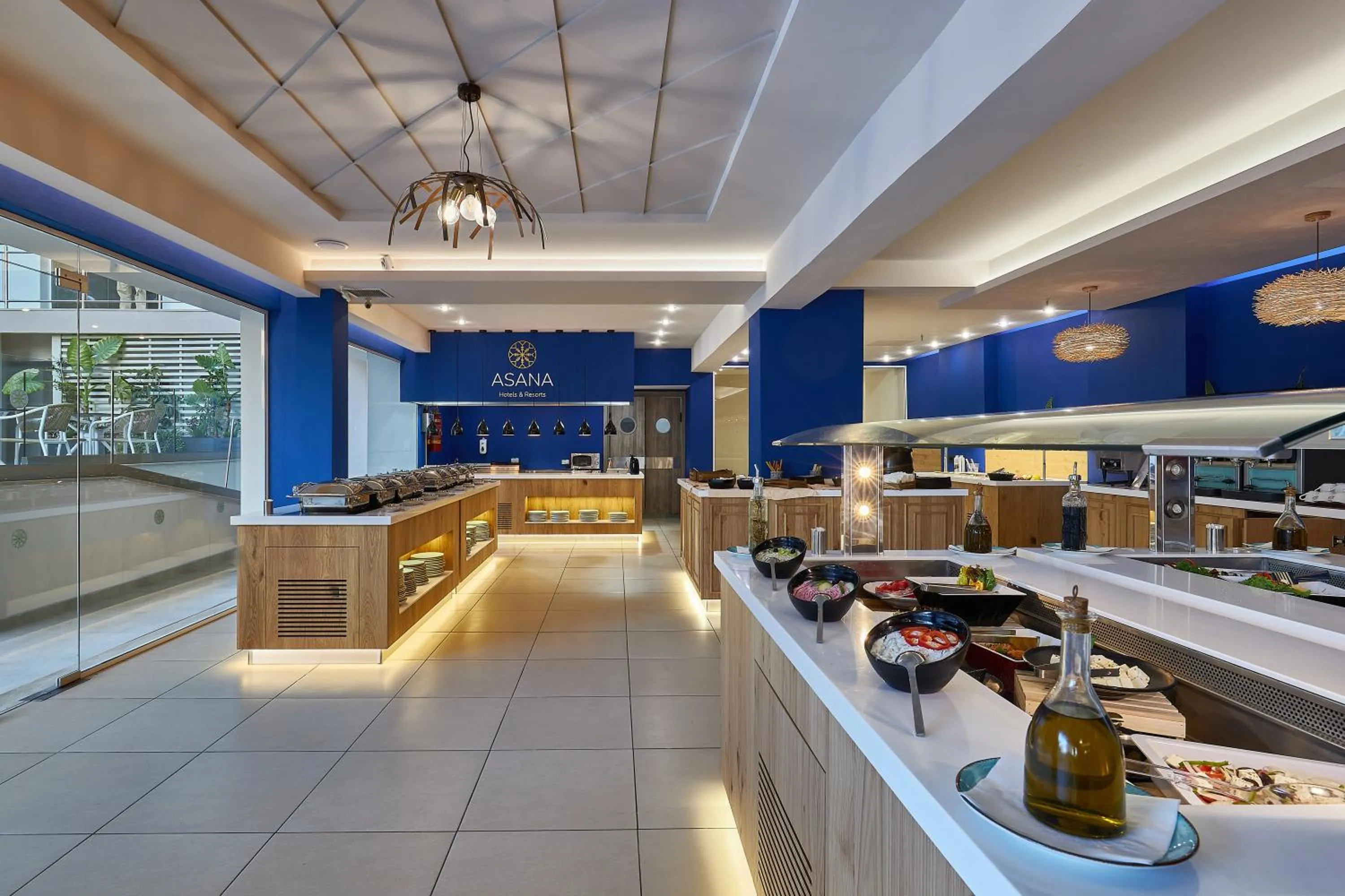 Restaurant/places to eat in Asana Hotel