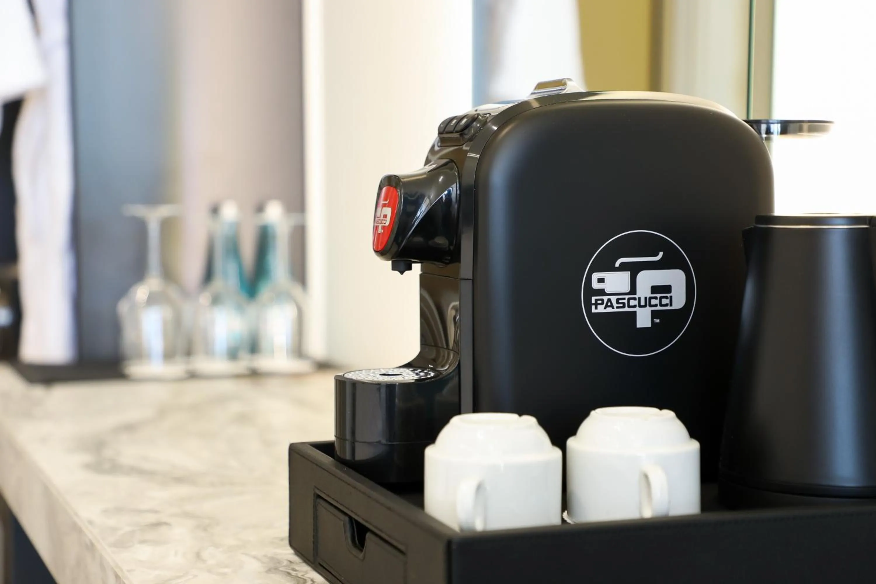 Coffee/tea facilities in Hotel Adore