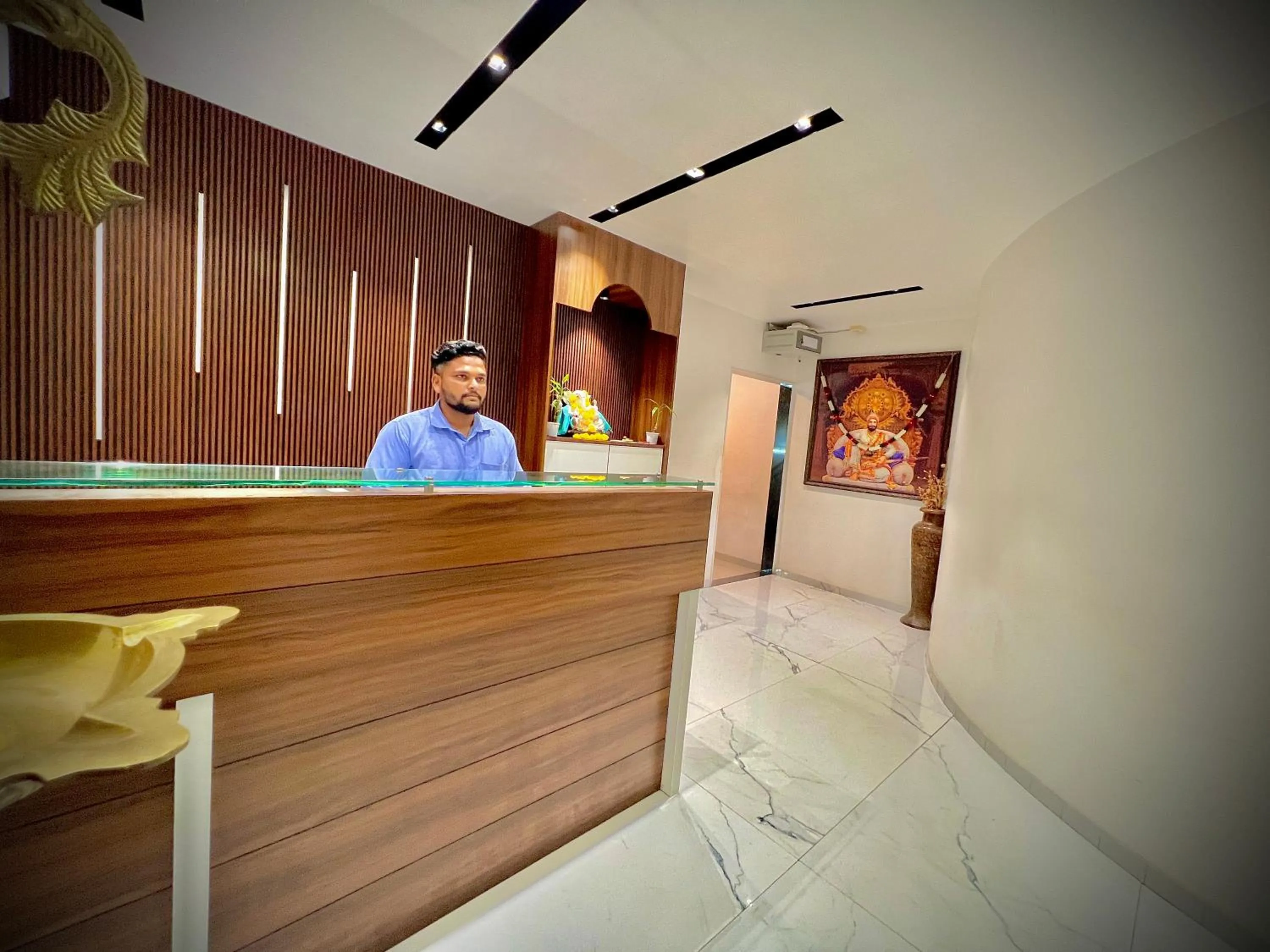 Lobby or reception in Hotel Rahul Regency, Aurangabad
